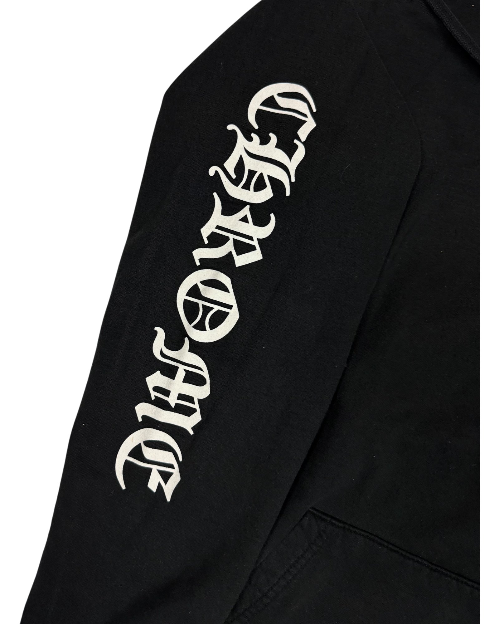 Chrome Hearts Black Vintage Fuck You Logo Hoodie