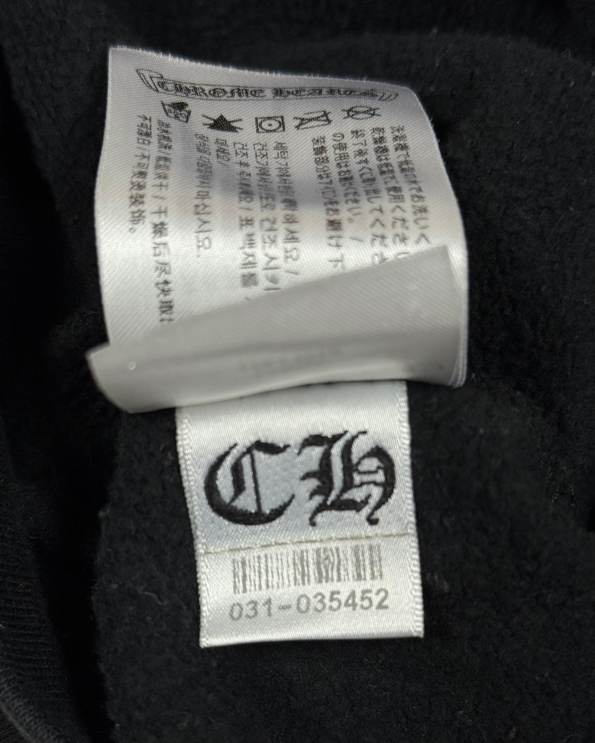 Chrome Hearts Vintage “Fuck You” Logo Hoodie Black