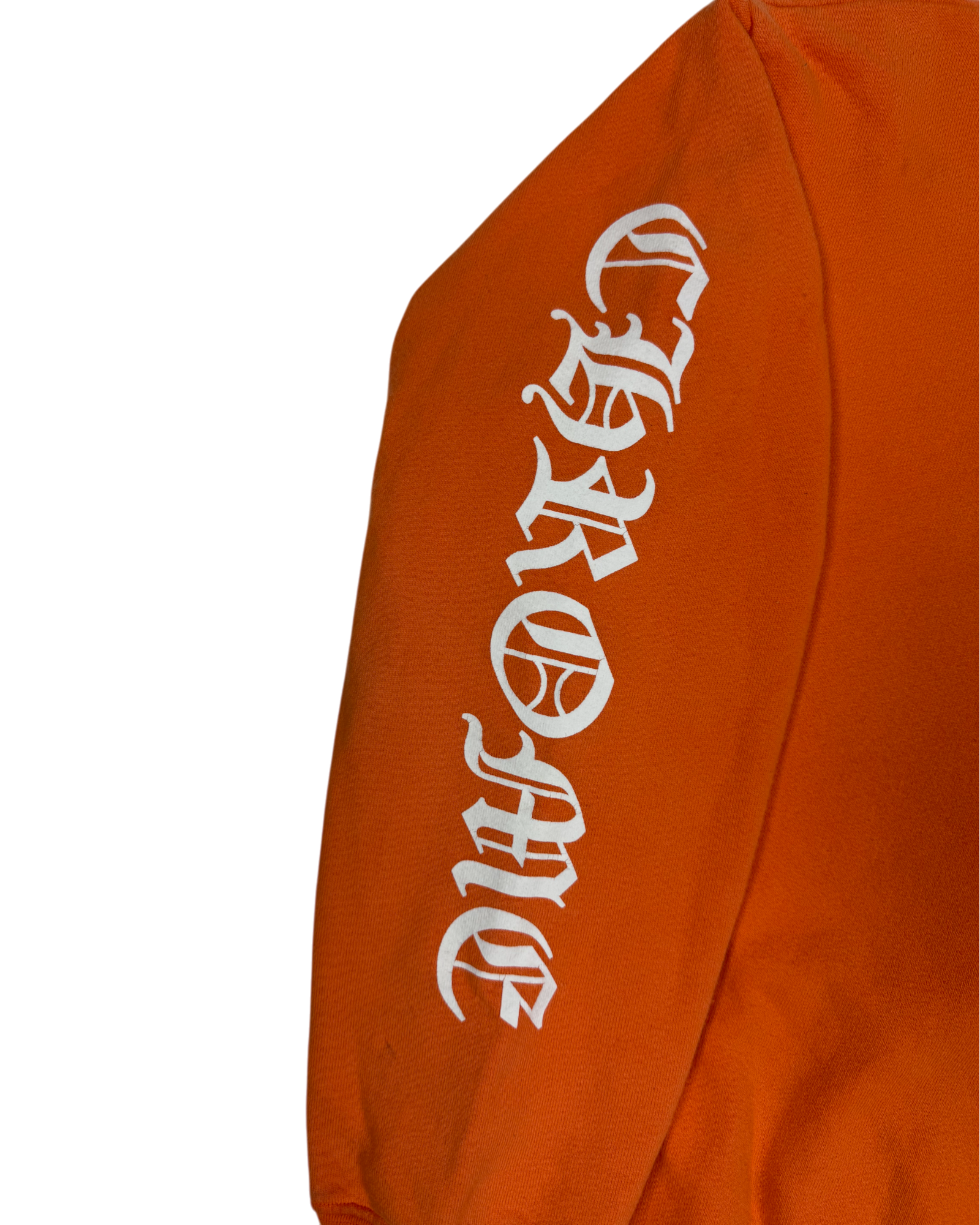 Chrome Hearts Matty Boy Orange Link & Build Crewneck