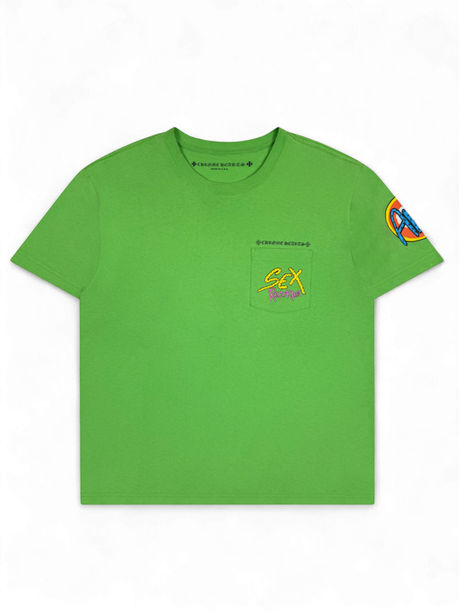 Chrome Hearts Matty Boy Green Sex Records Tee
