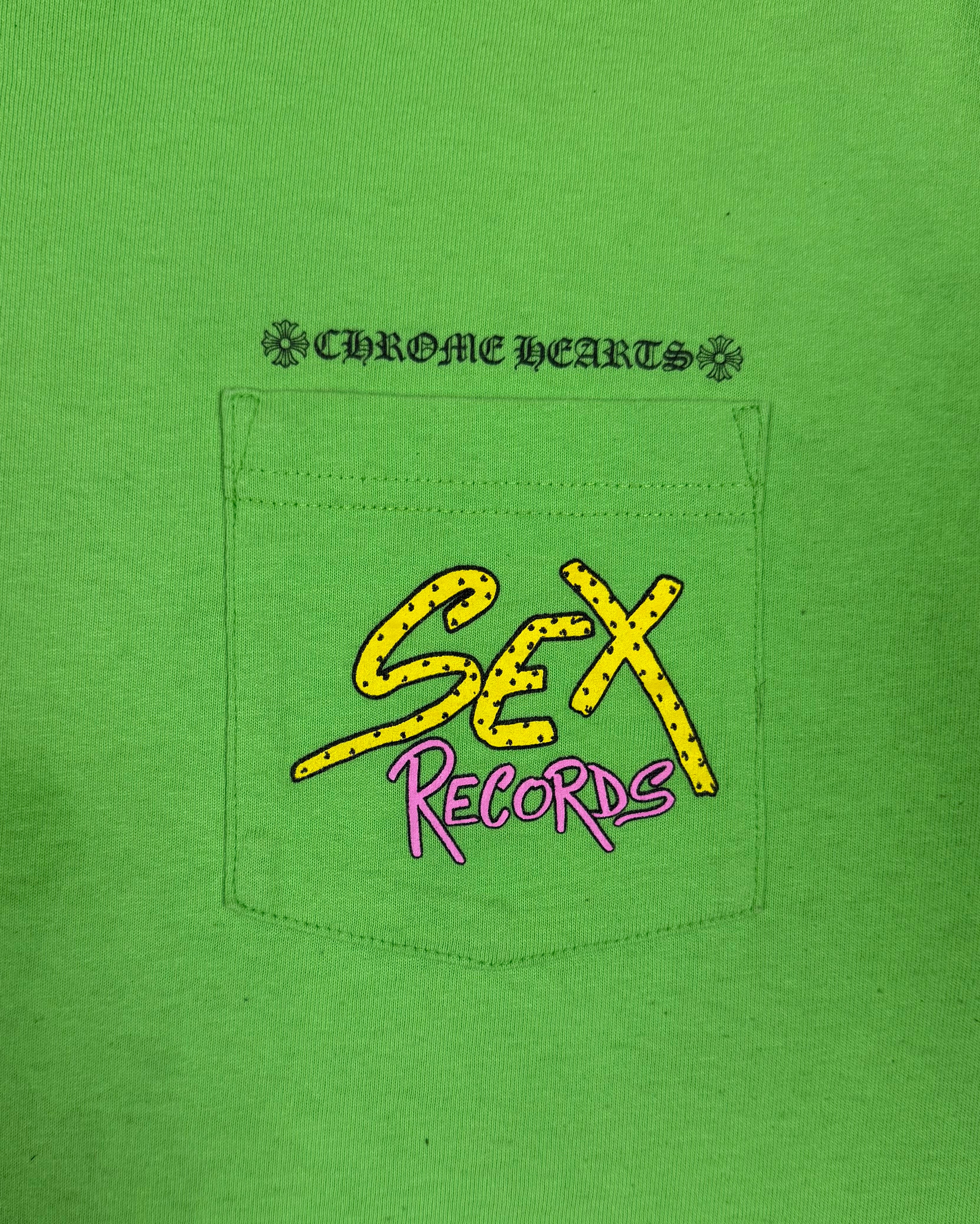 Chrome Hearts Matty Boy Green Sex Records Tee
