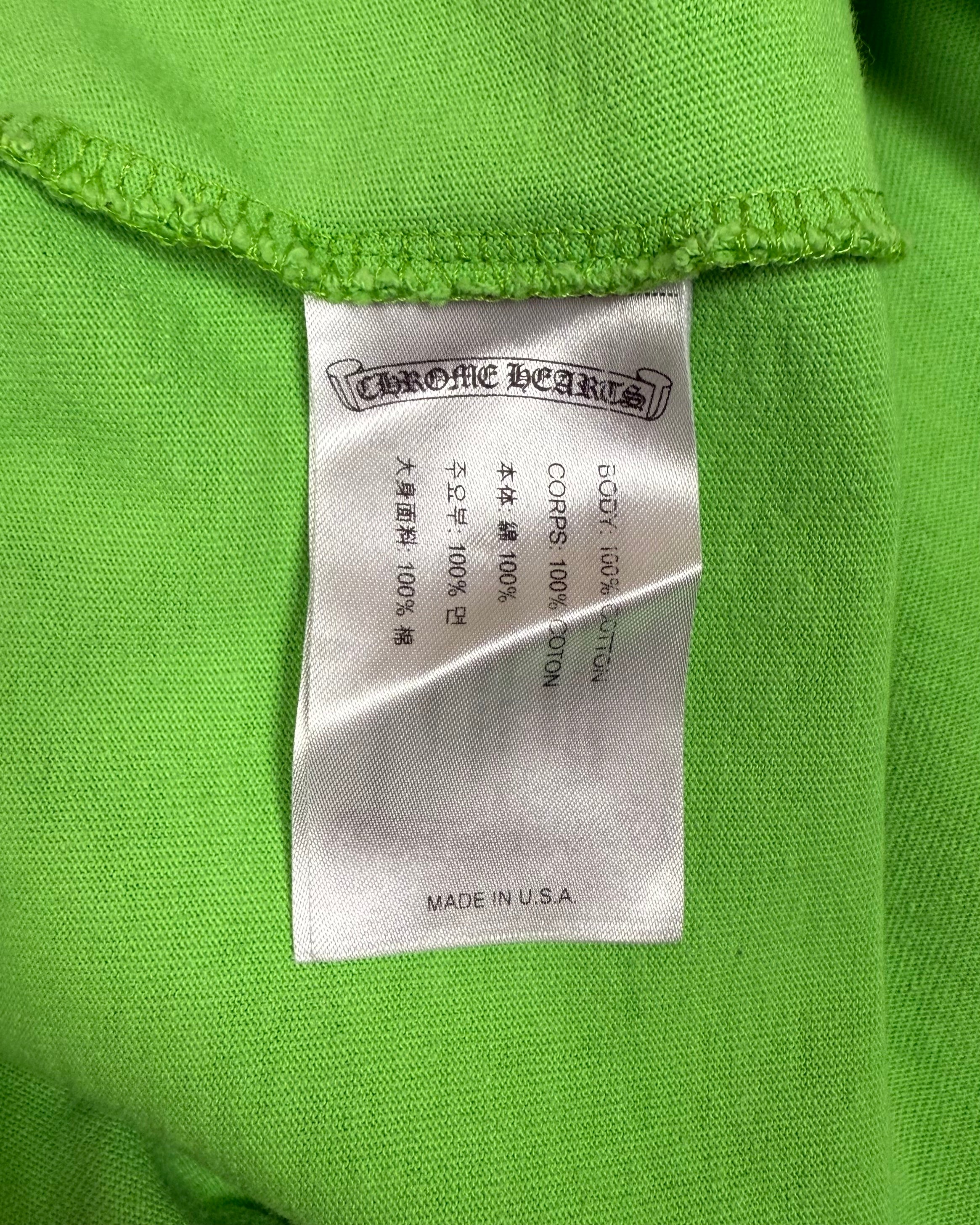 Chrome Hearts Matty Boy Green Sex Records Tee