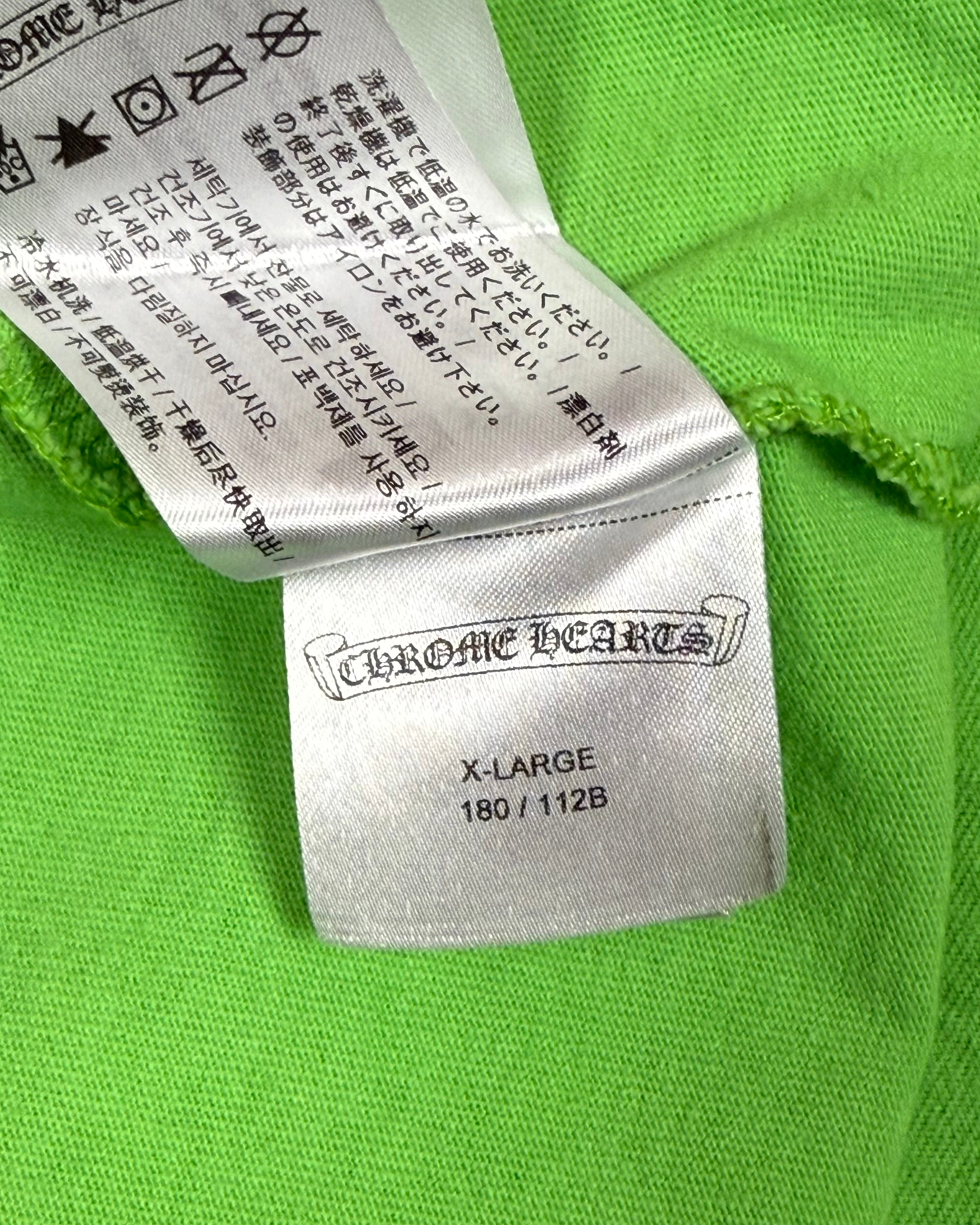 Chrome Hearts Matty Boy Green Sex Records Tee