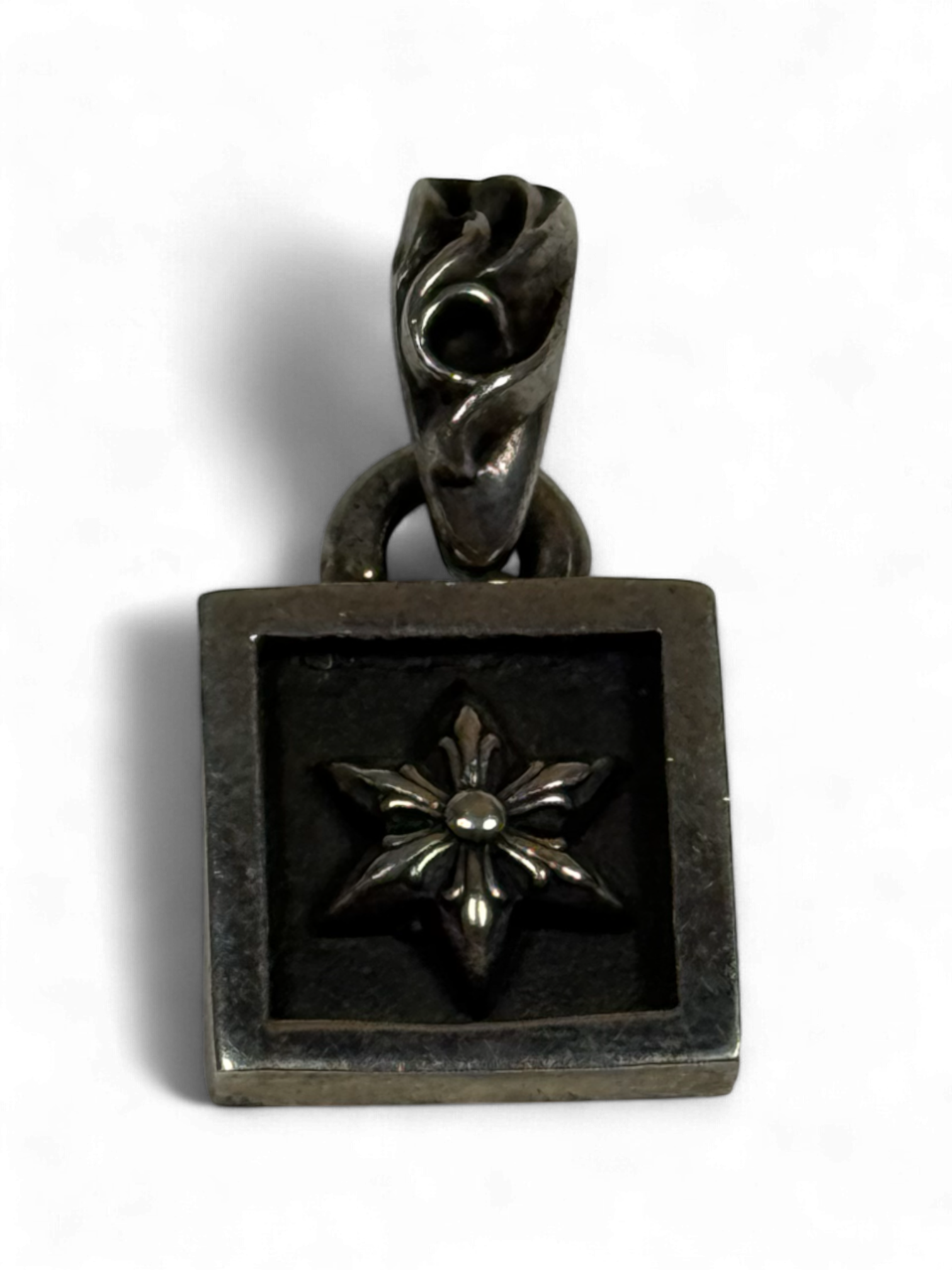 Chrome Hearts Framed Star Charm Necklace