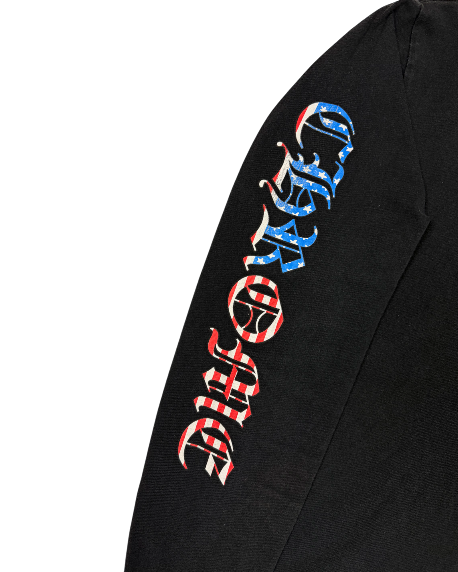 Chrome Hearts Matty Boy Black American Flag Longsleeve