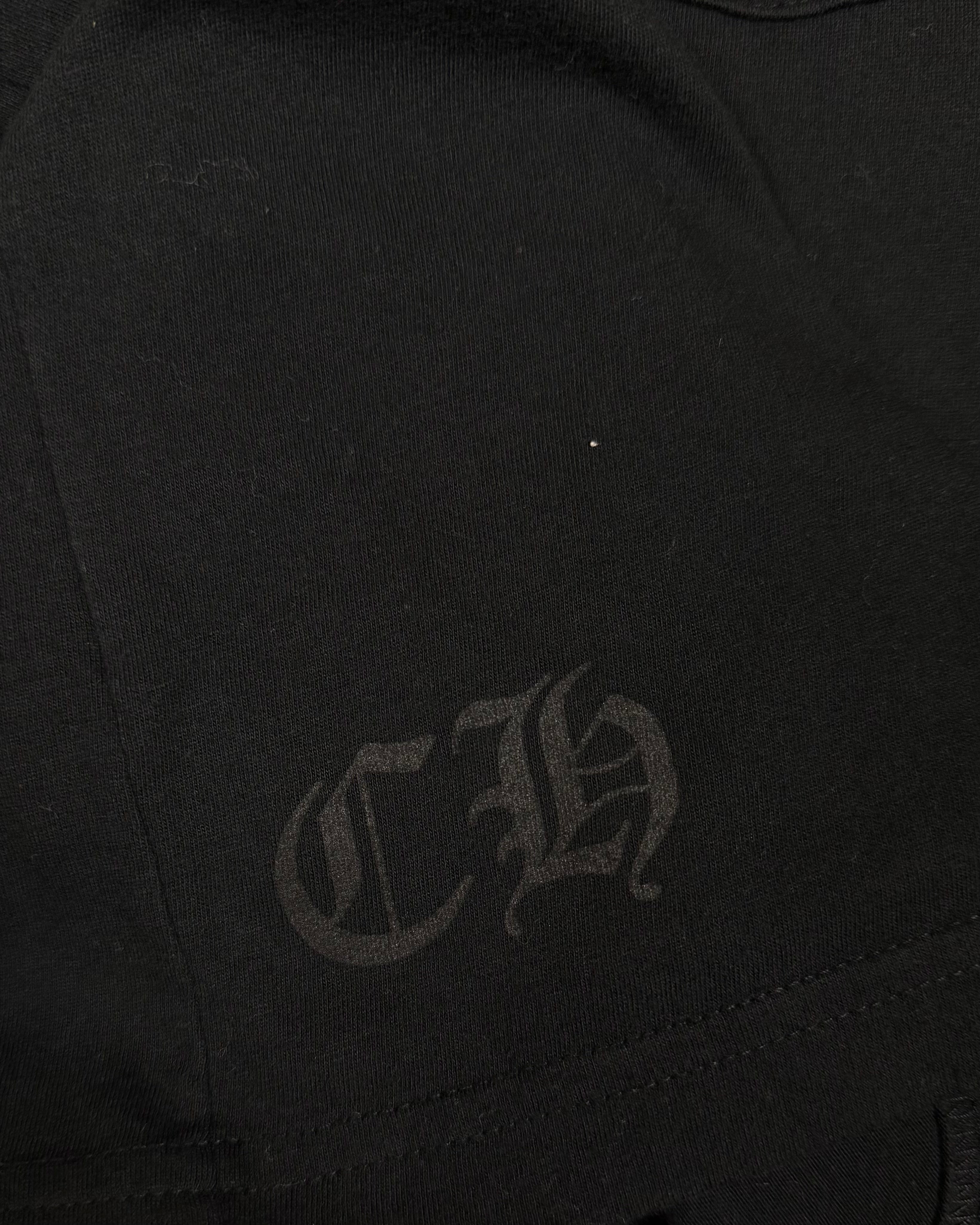 Chrome Hearts Black Yellow Plus Logo Longsleeve