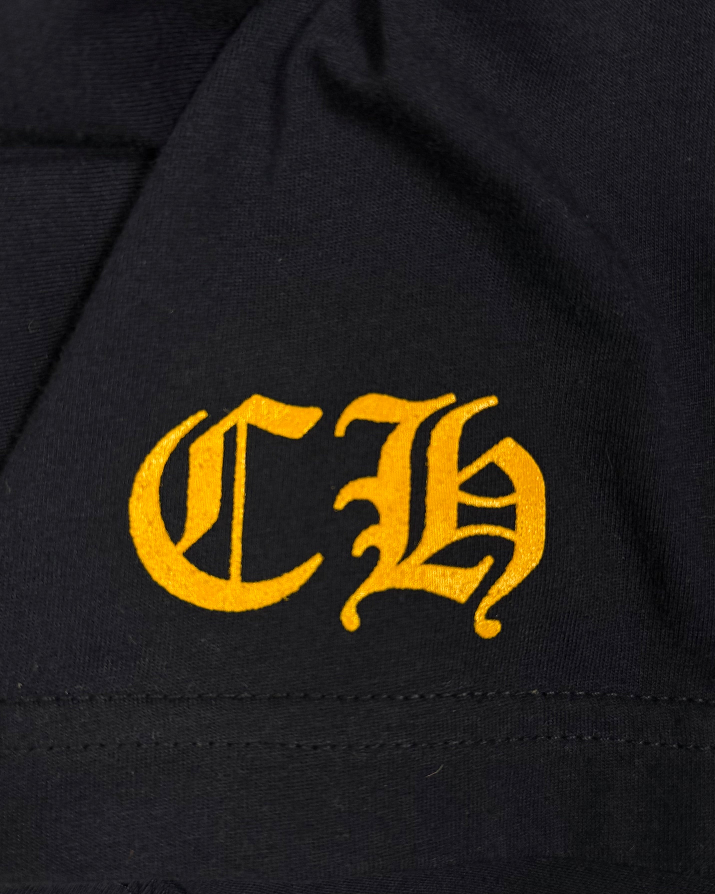 Chrome Heart Navy Yellow Dagger Longsleeve