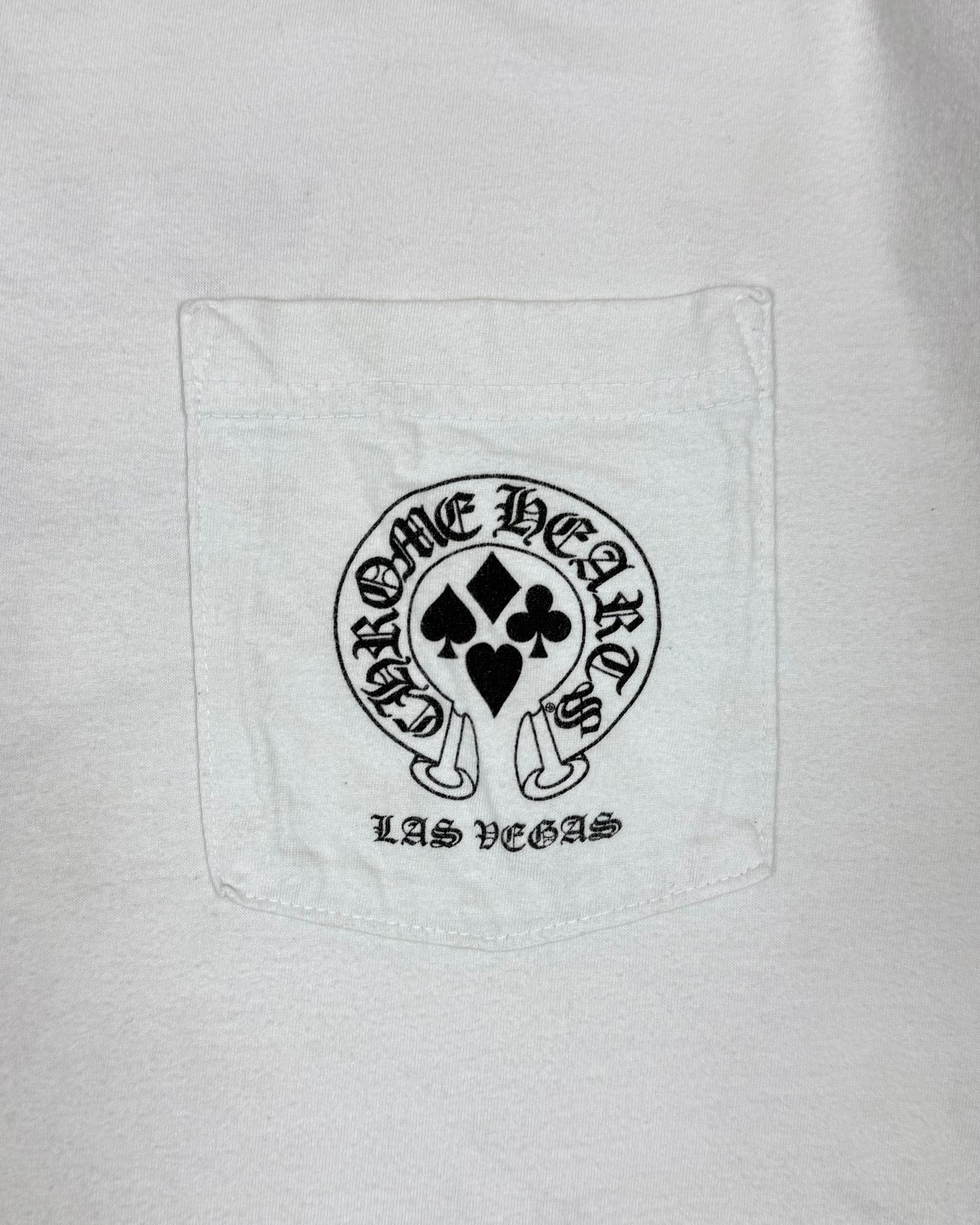 Chrome Hearts White Las Vegas Exclusive Tee