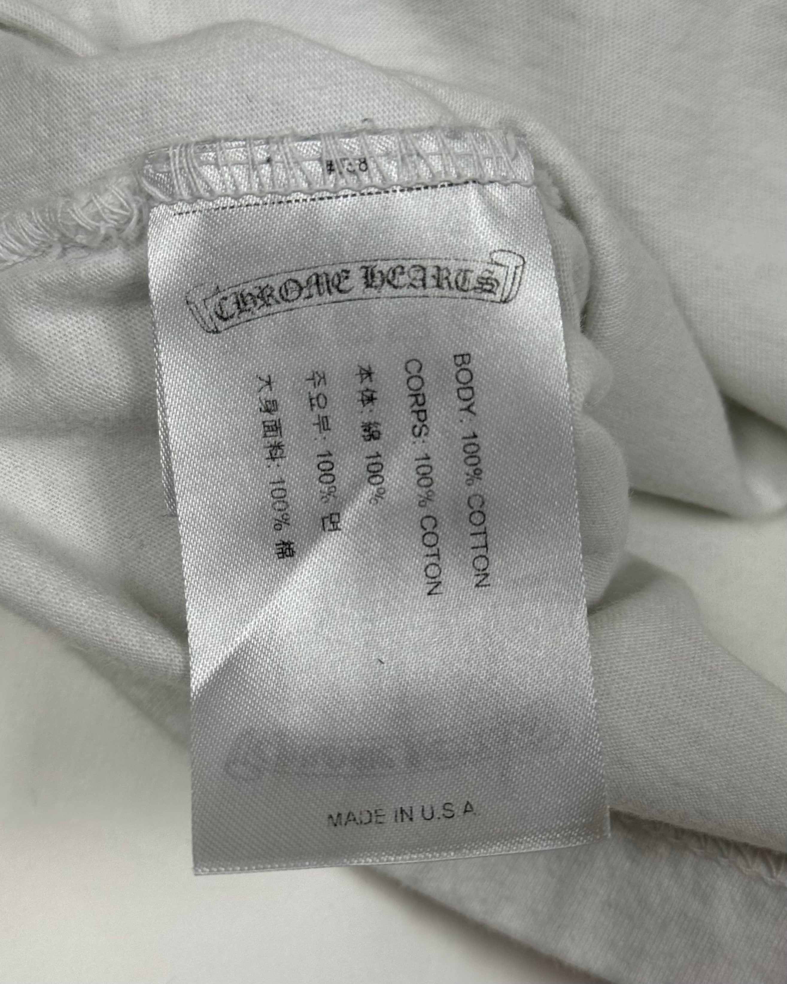 Chrome Hearts White Las Vegas Exclusive Tee