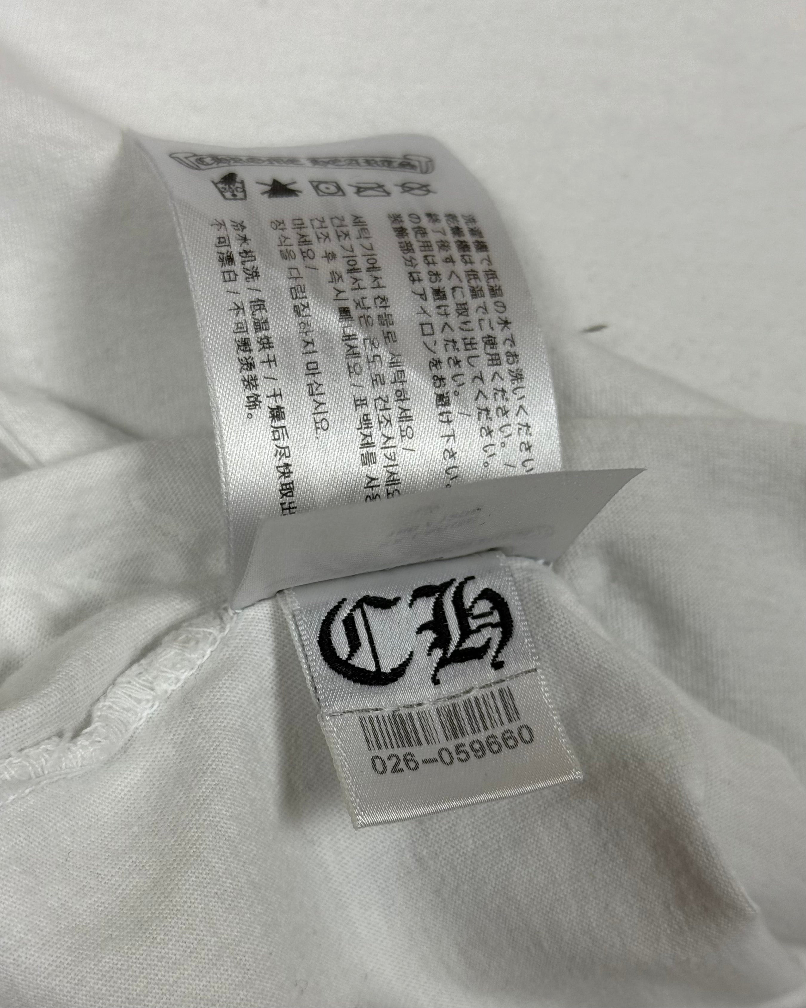 Chrome Hearts White Las Vegas Exclusive Tee