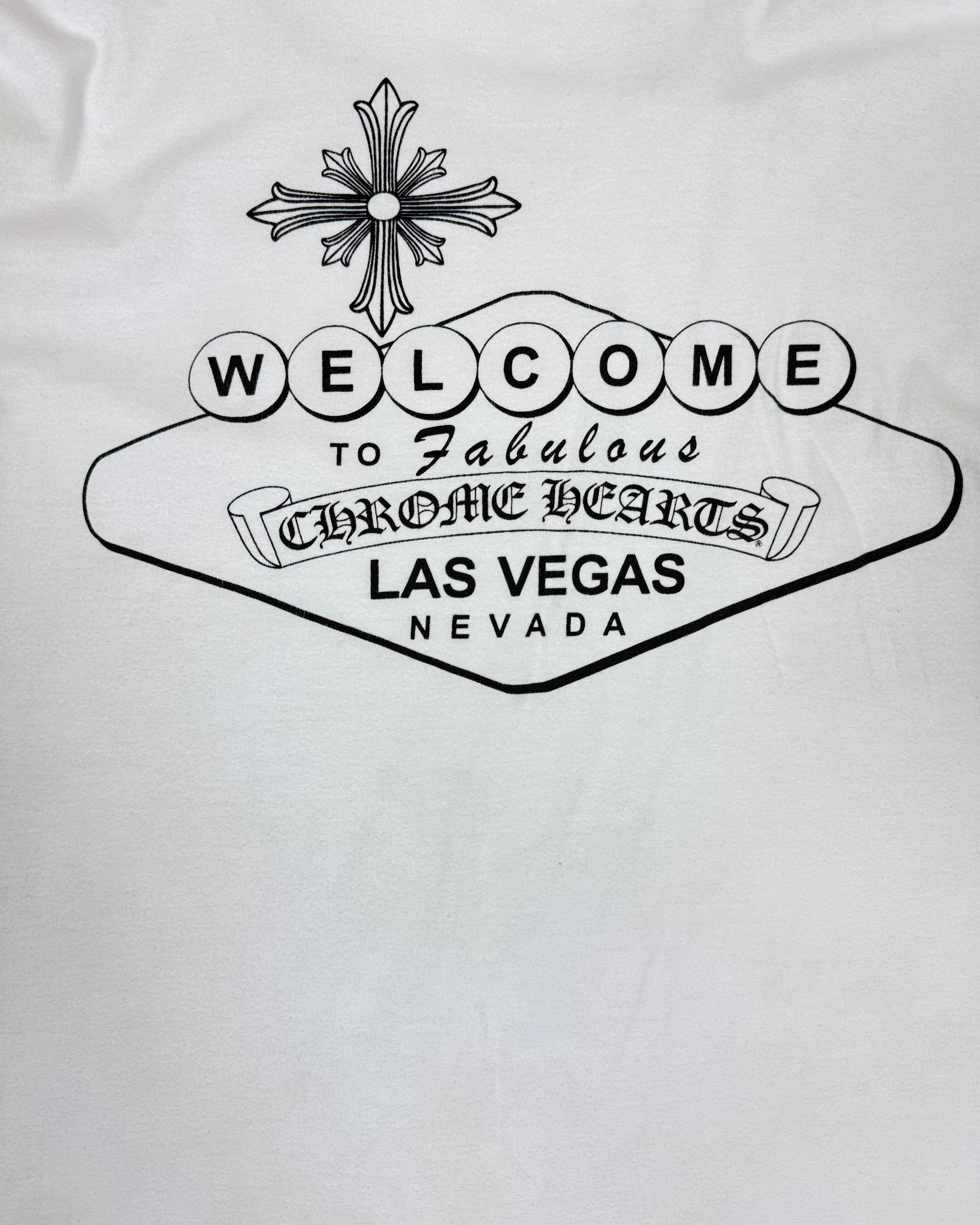 Chrome Hearts White Las Vegas Exclusive Tee