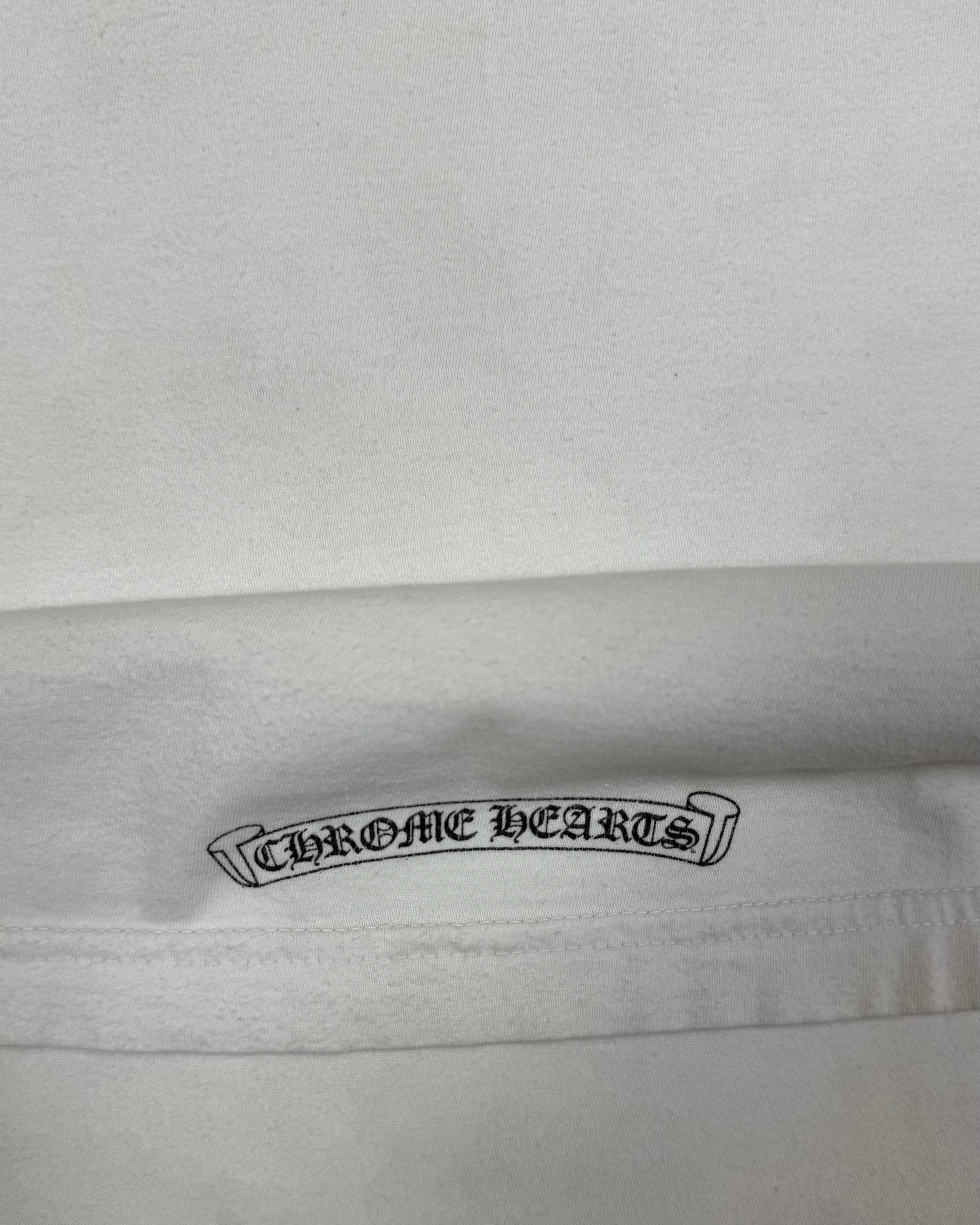 Chrome Hearts White Las Vegas Exclusive Tee