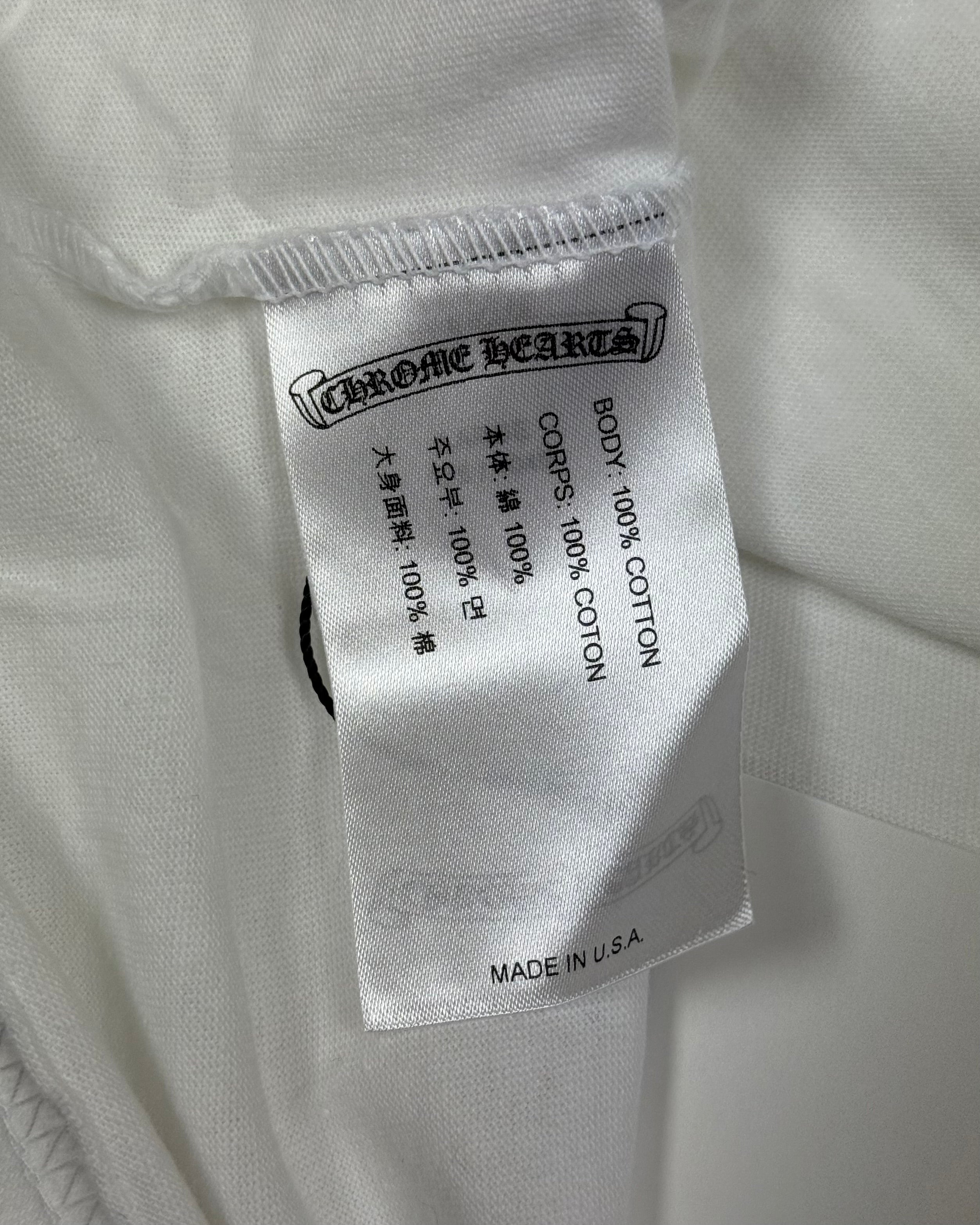 Chrome Hearts White Tokyo Exclusive Tee