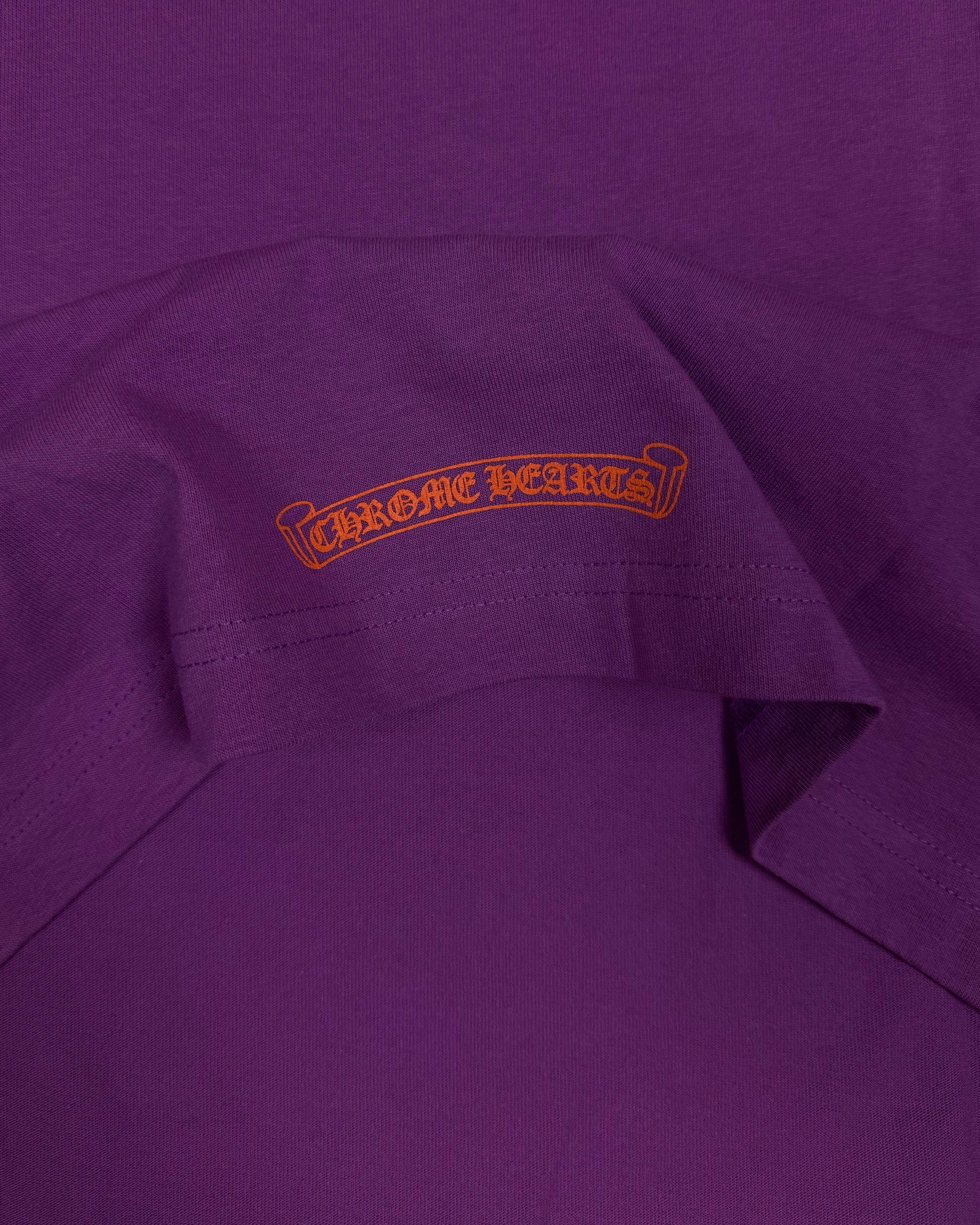 Chrome Hearts Matty Boy I Want More Not Less Purple Longsleeve