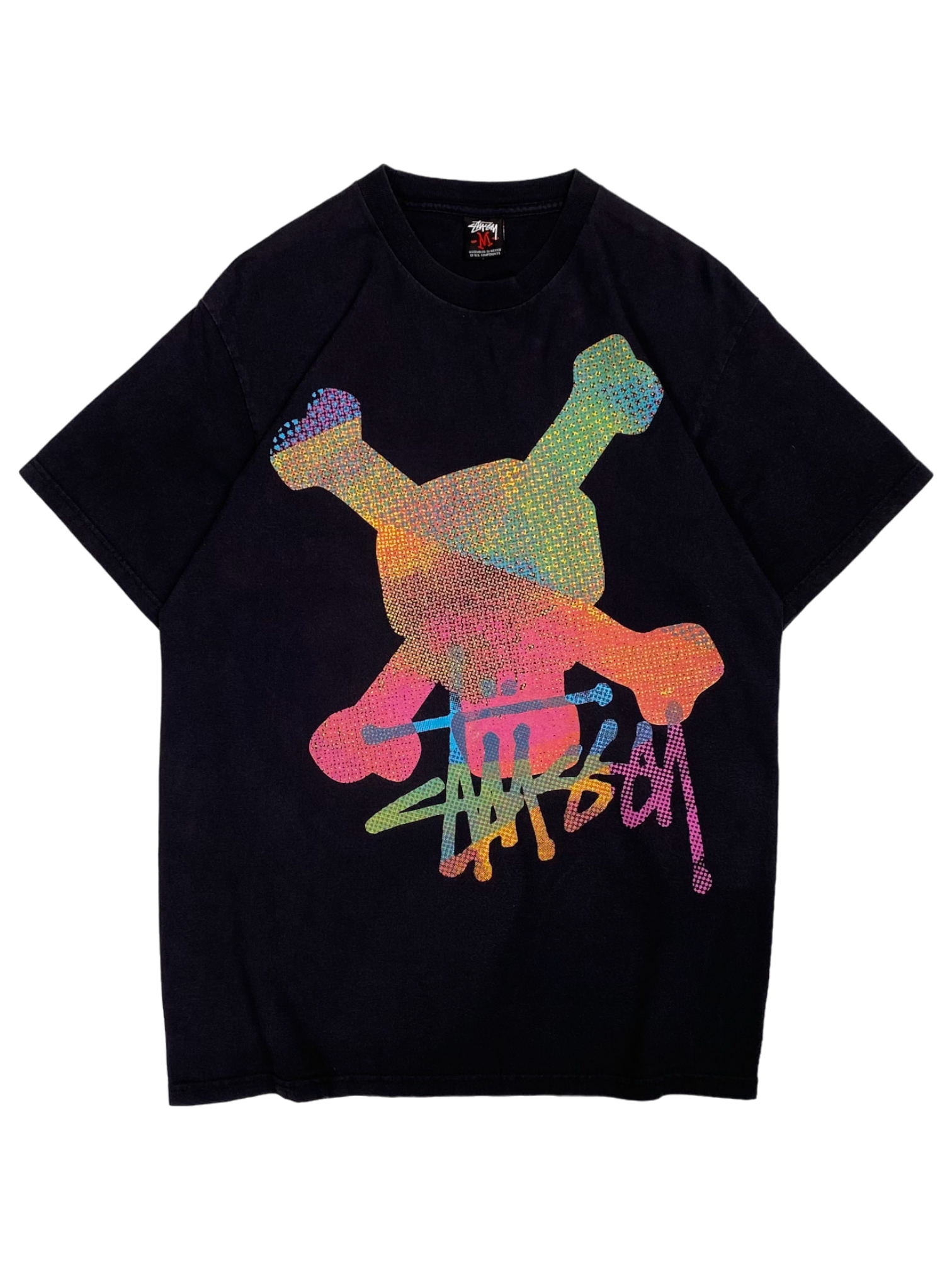 Stüssy Vintage Multicolour Skull Tee