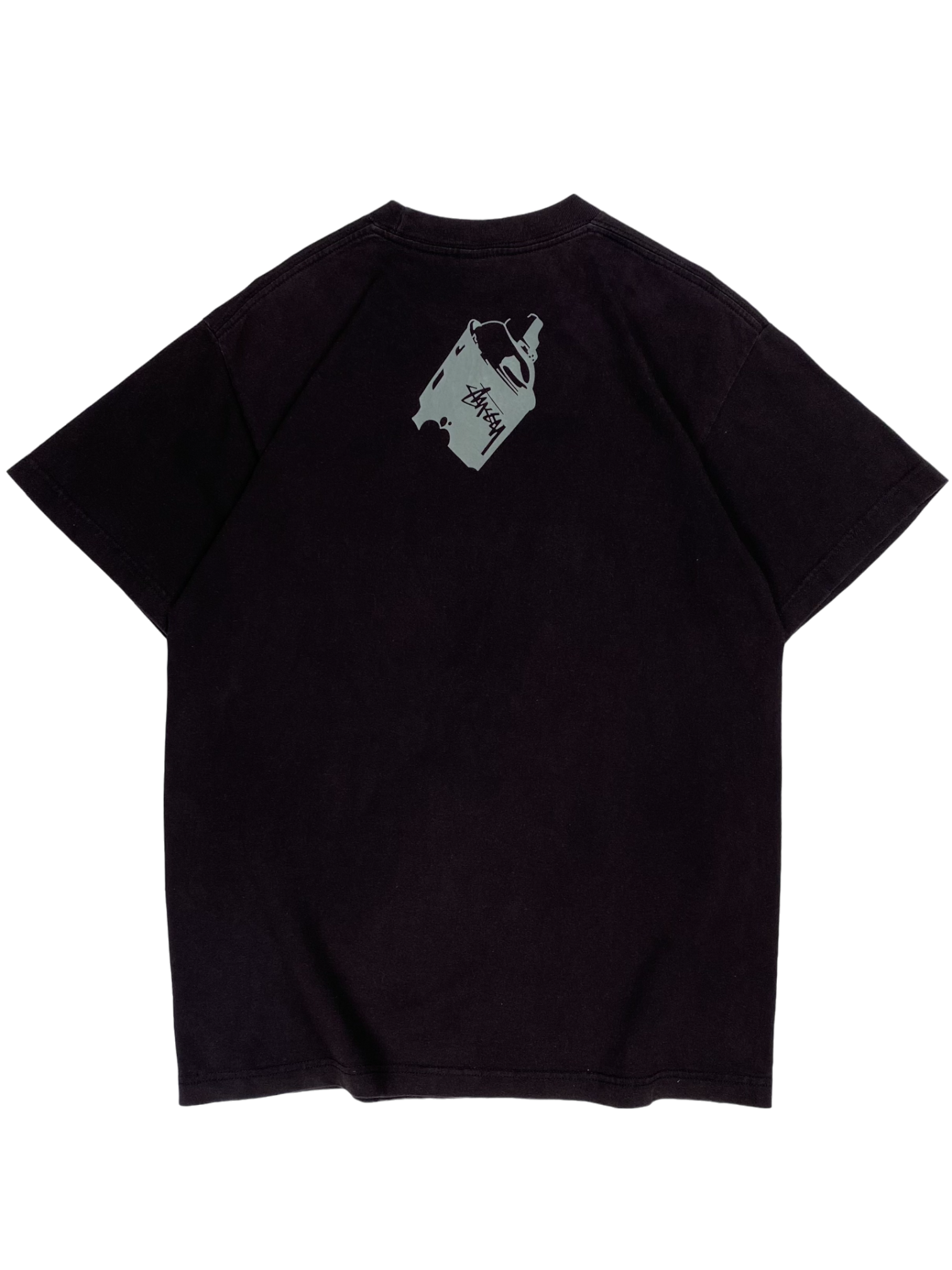 Stussy Vintage Black Ghetto Heroes Tee