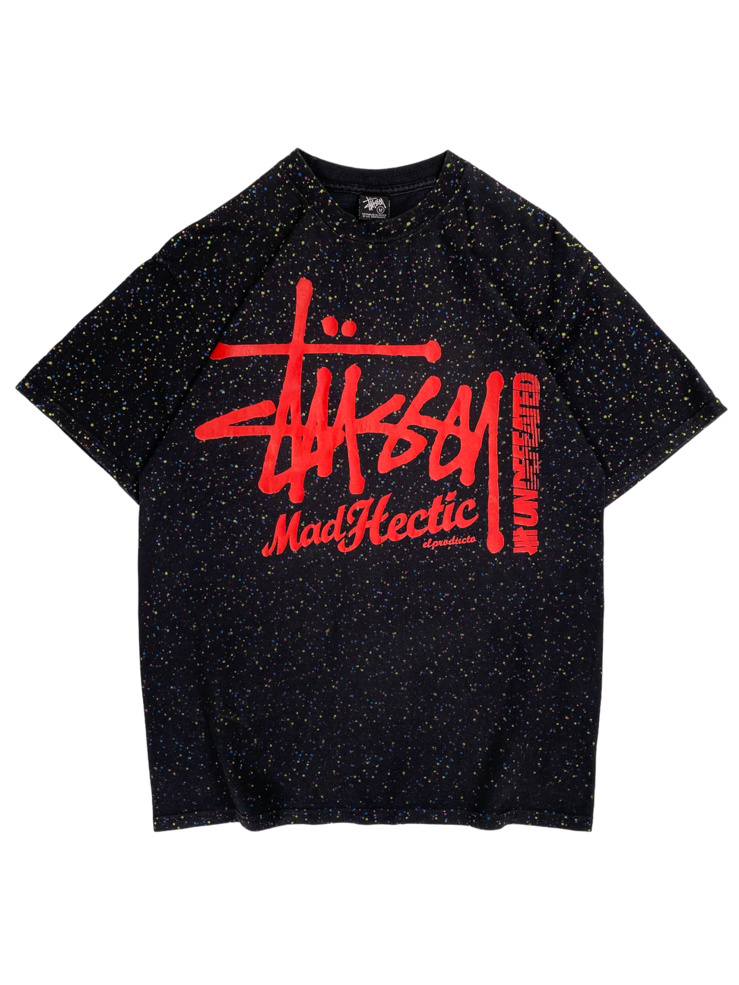 Stüssy Vintage Mad Hectic Undefeated Tee