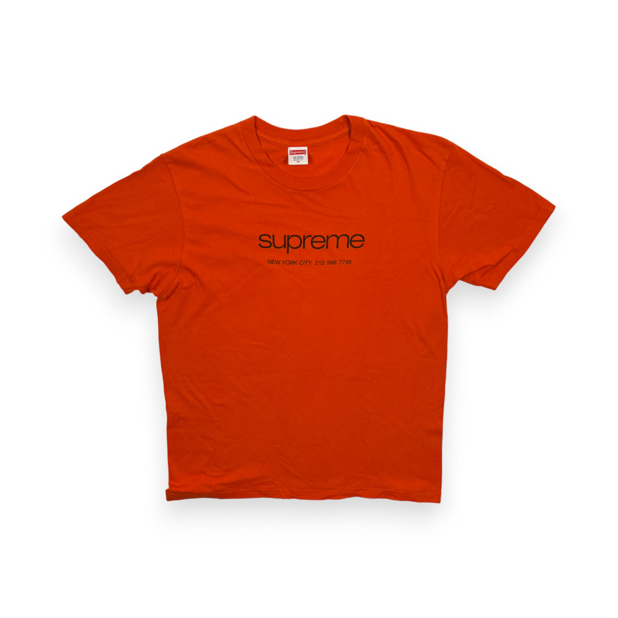 Supreme Orange Shop Tee
