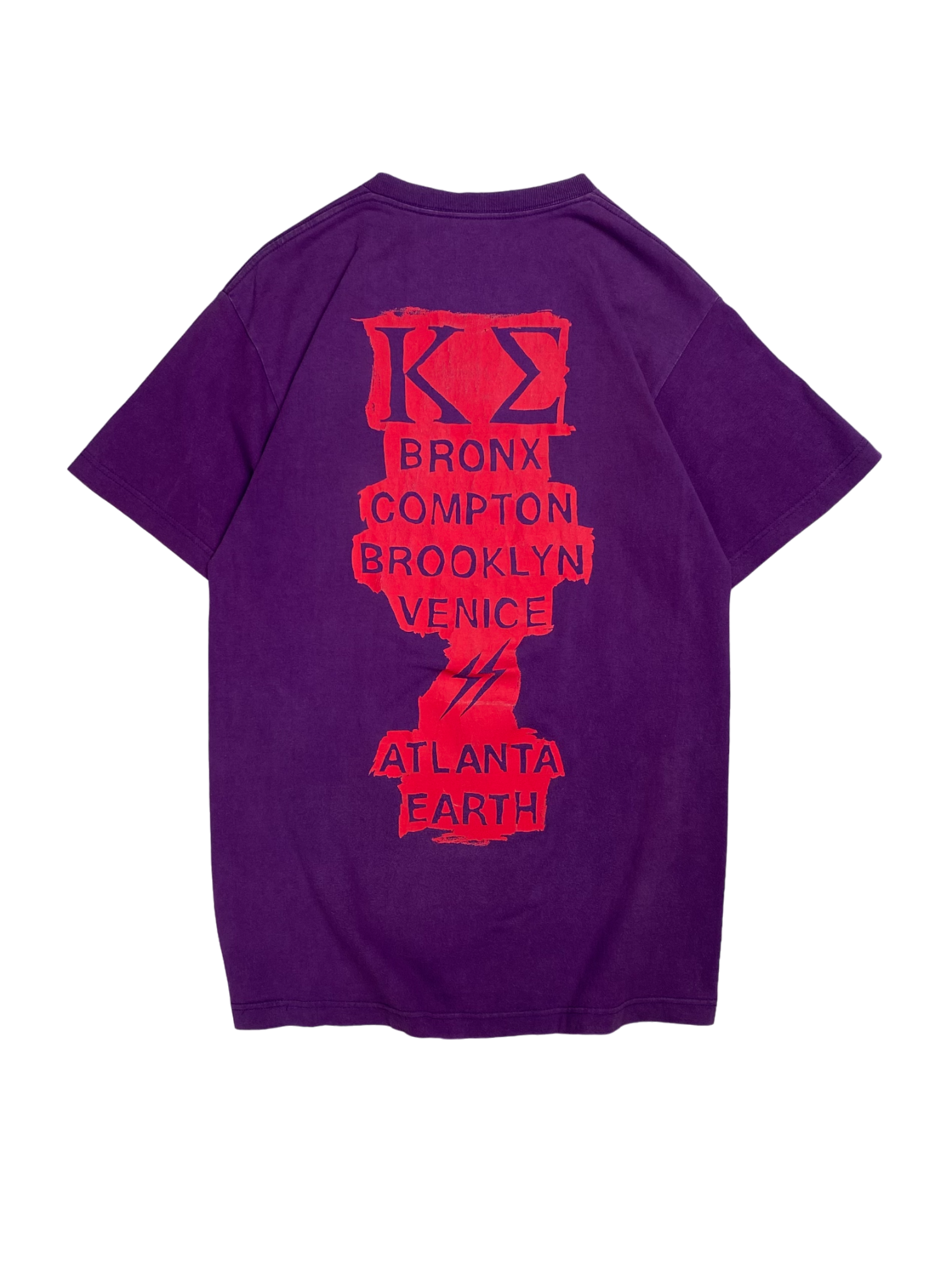 Stussy Vintage Purple Pink Tee