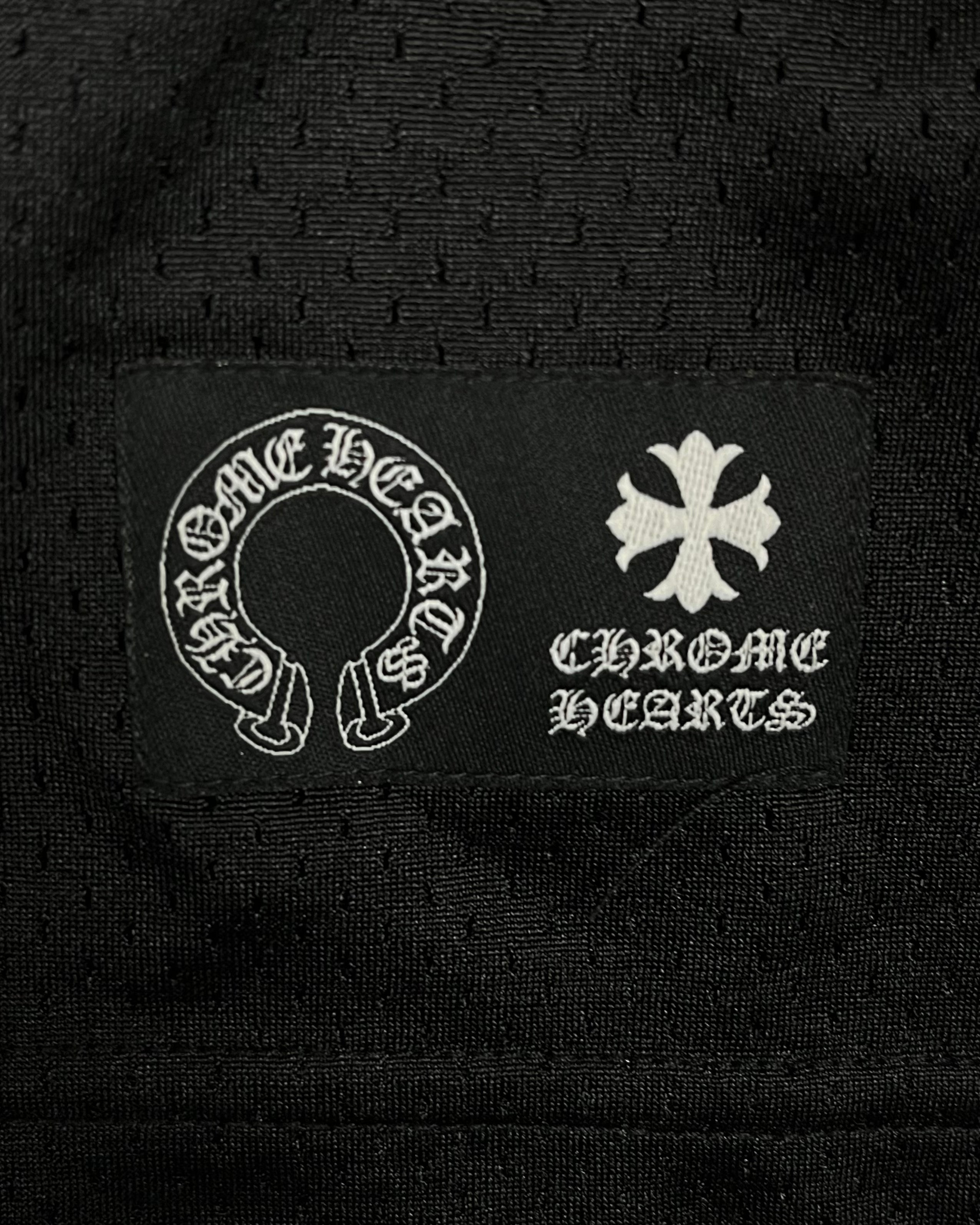 Chrome Hearts Black Mesh Stadium Football Jersey