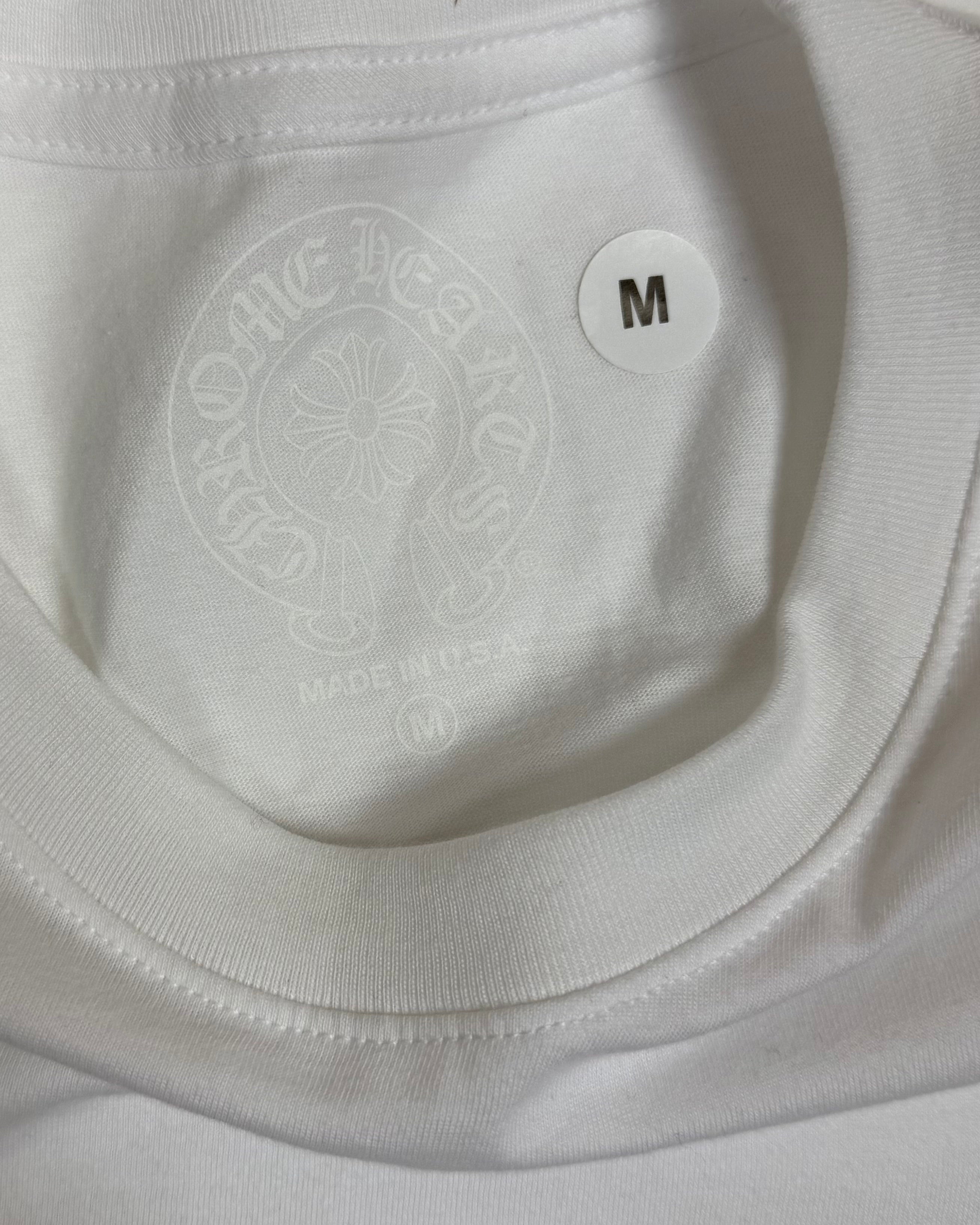 Chrome Hearts White Malibu Exclusive Logo Tee