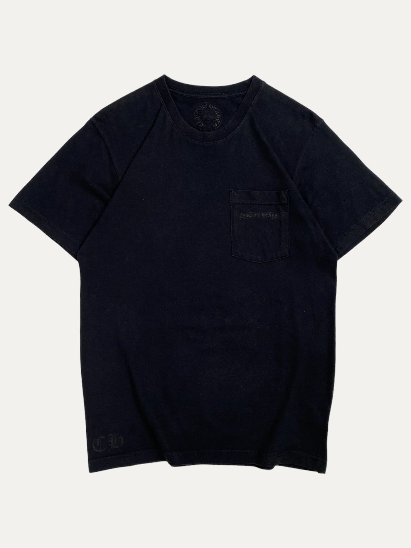 Chrome Hearts Black Yellow Dagger Tee