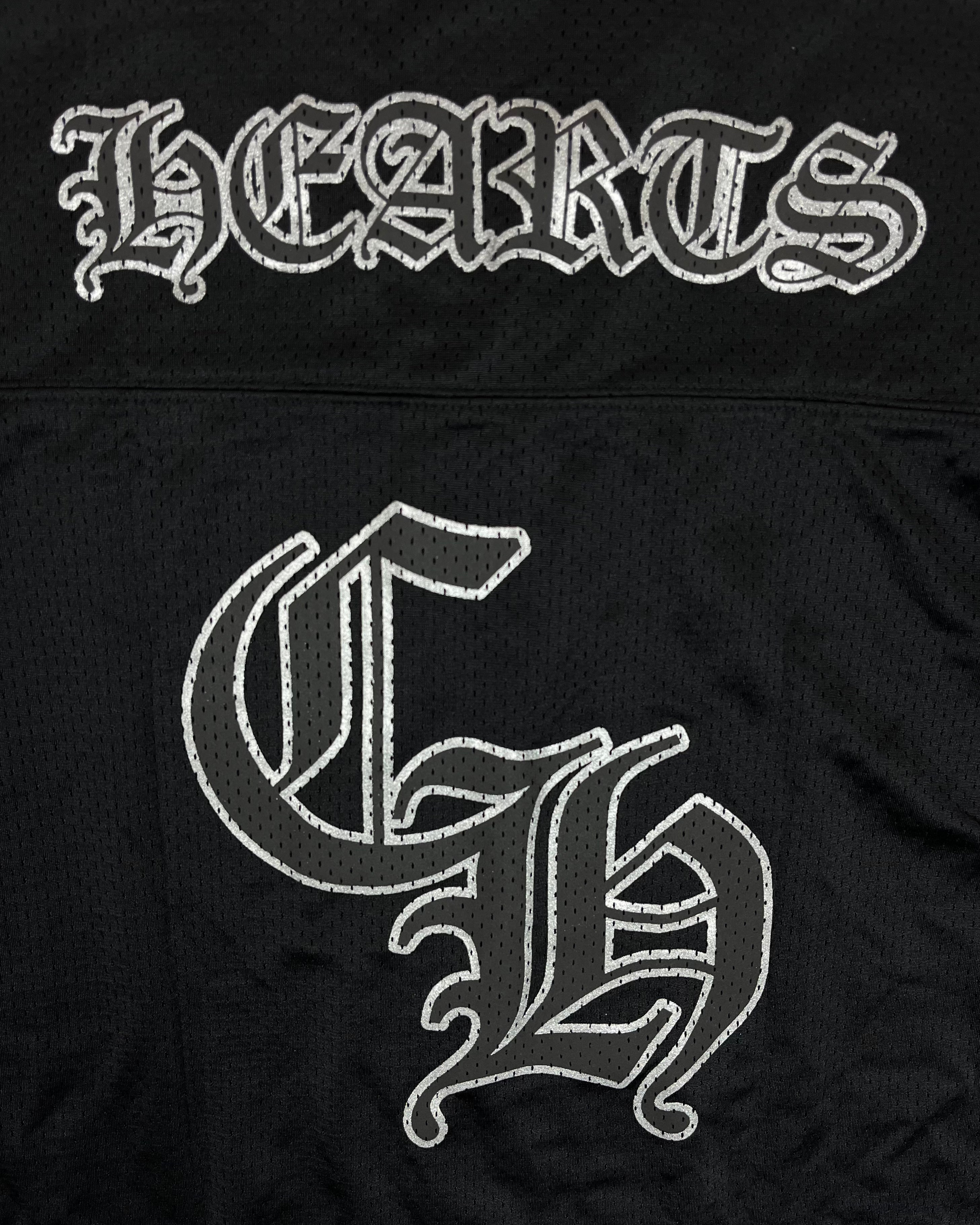 Chrome Hearts Black Mesh Stadium Football Jersey