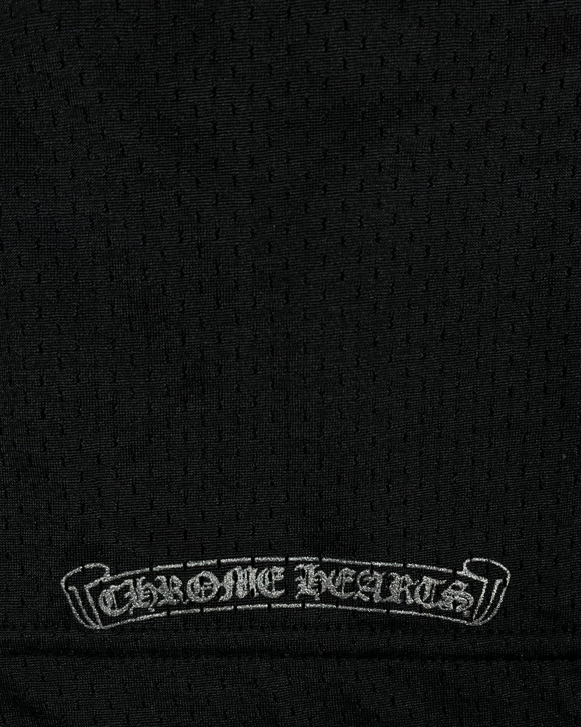 Chrome Hearts Black Mesh Stadium Football Jersey