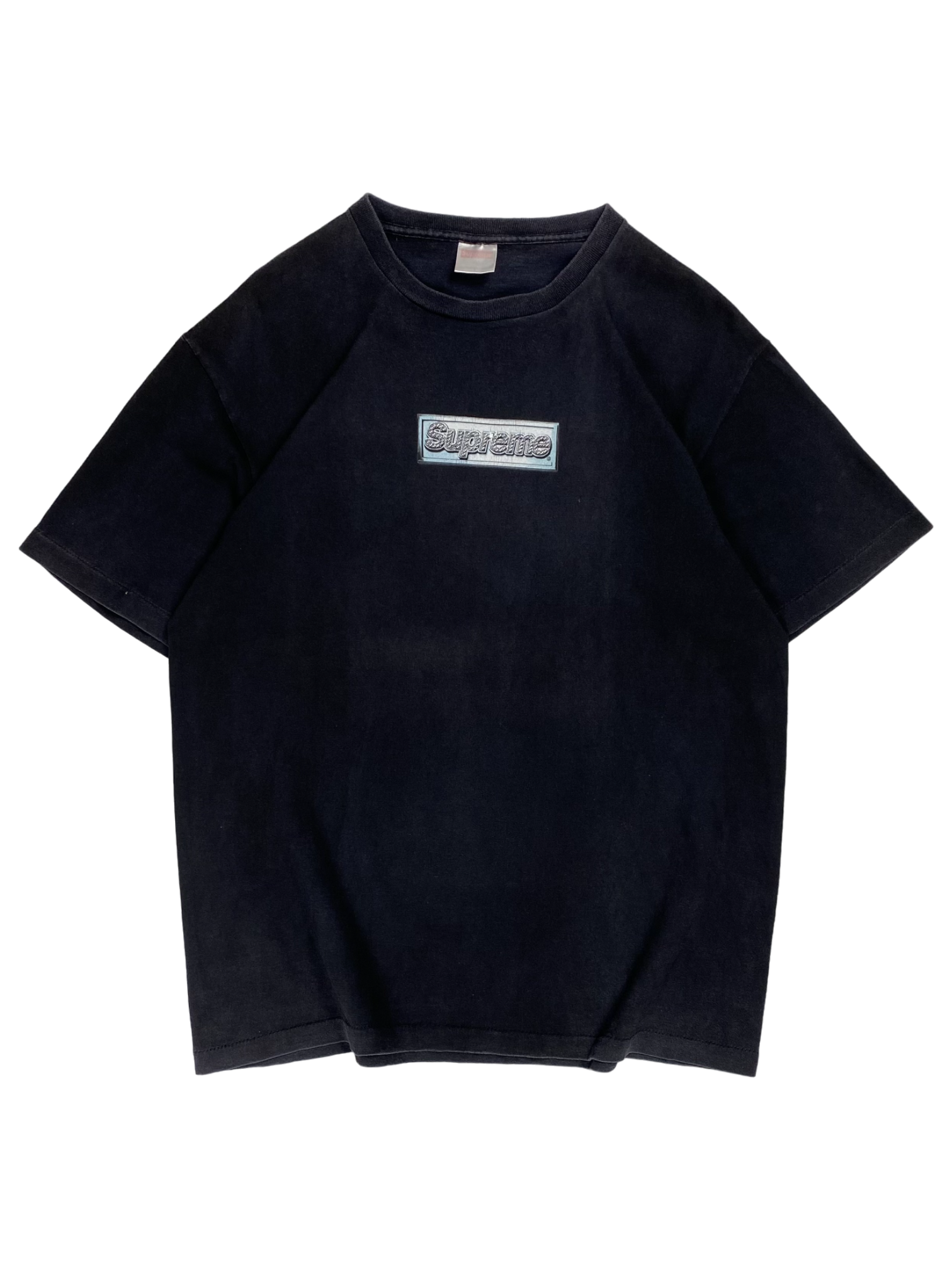 1999 Supreme Bling Platinum Box Logo Tee