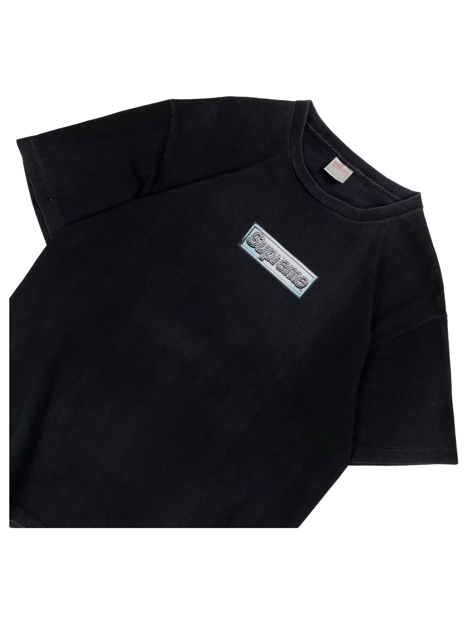 1999 Supreme Bling Platinum Box Logo Tee