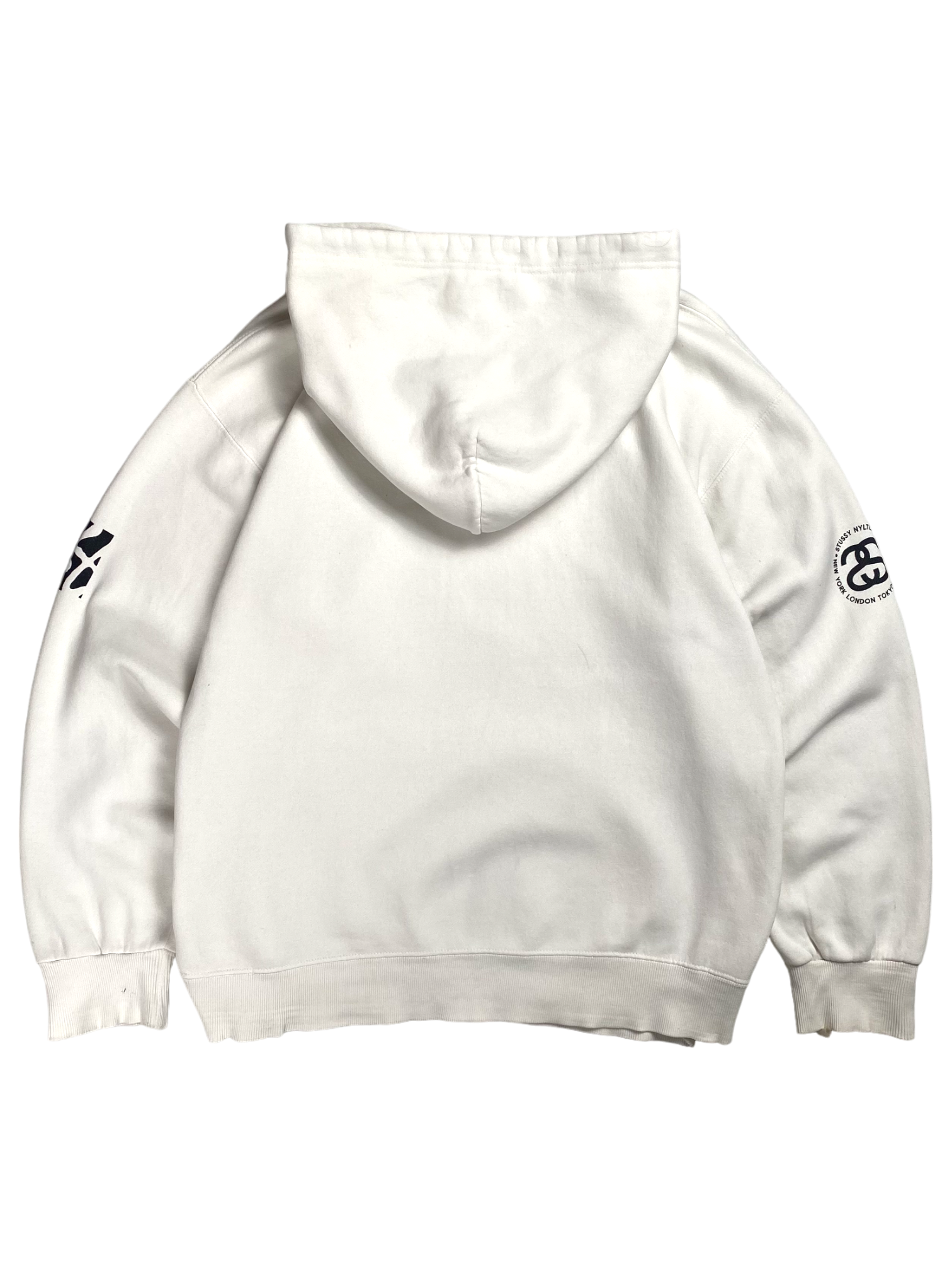 Stussy White NYTLA Hoodie