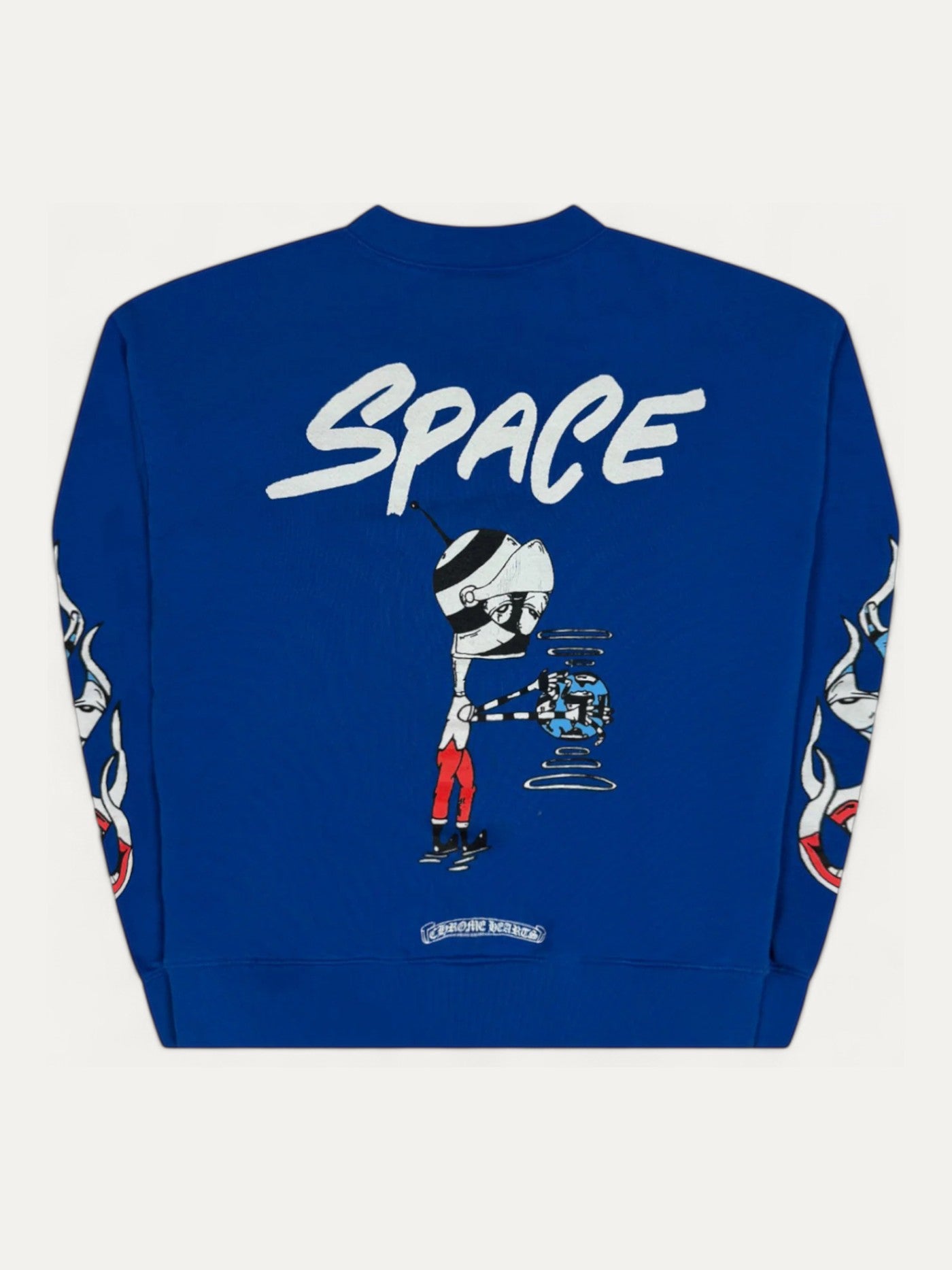 Chrome Hearts Matty Boy Blue Space Crewneck