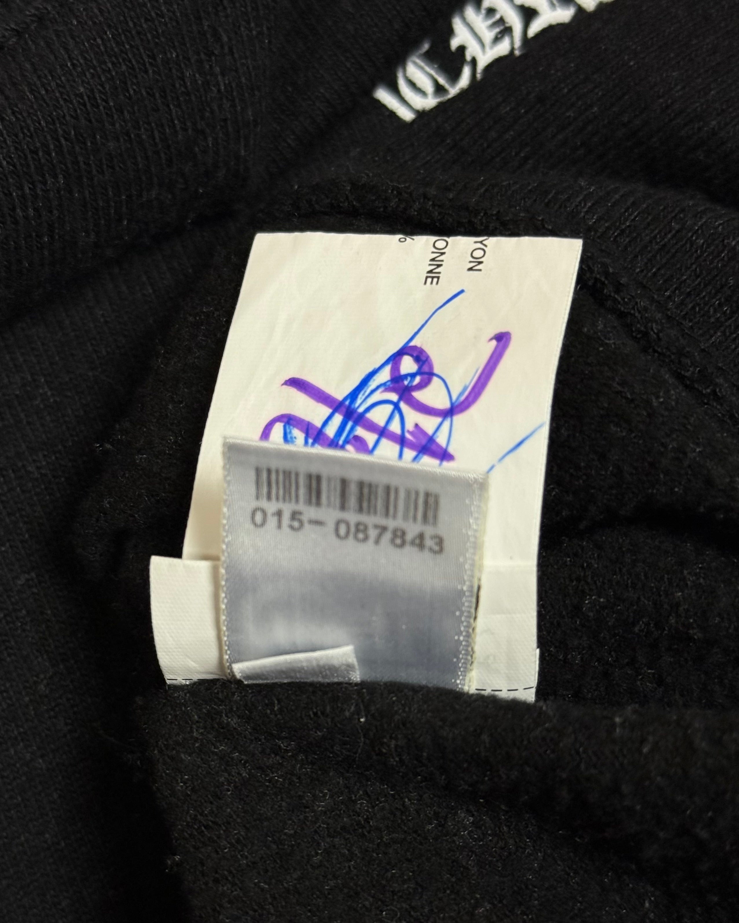 Chrome Hearts Black Horseshoe Logo Crewneck