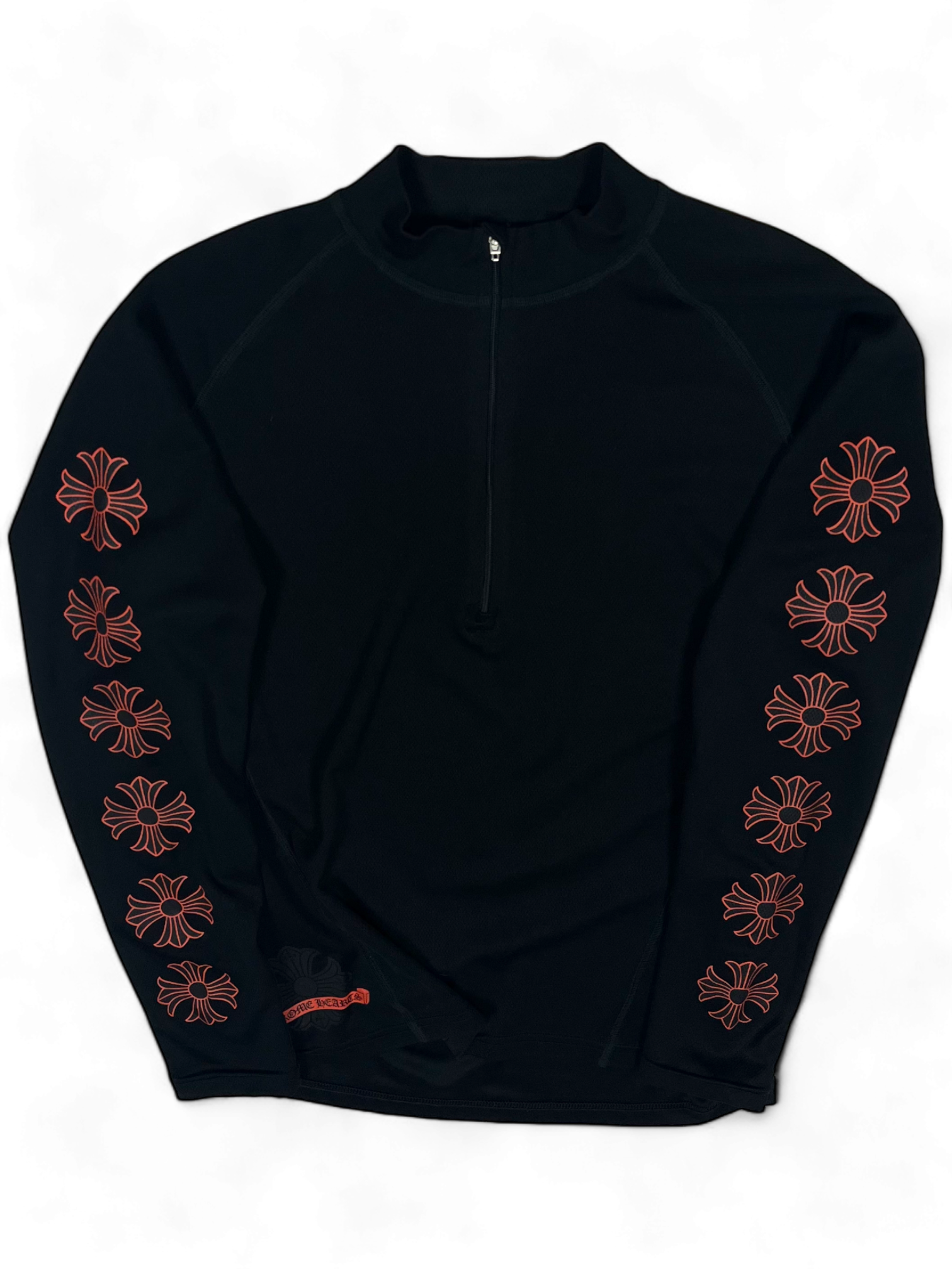 Chrome Hearts Logo Half Zip Fleece