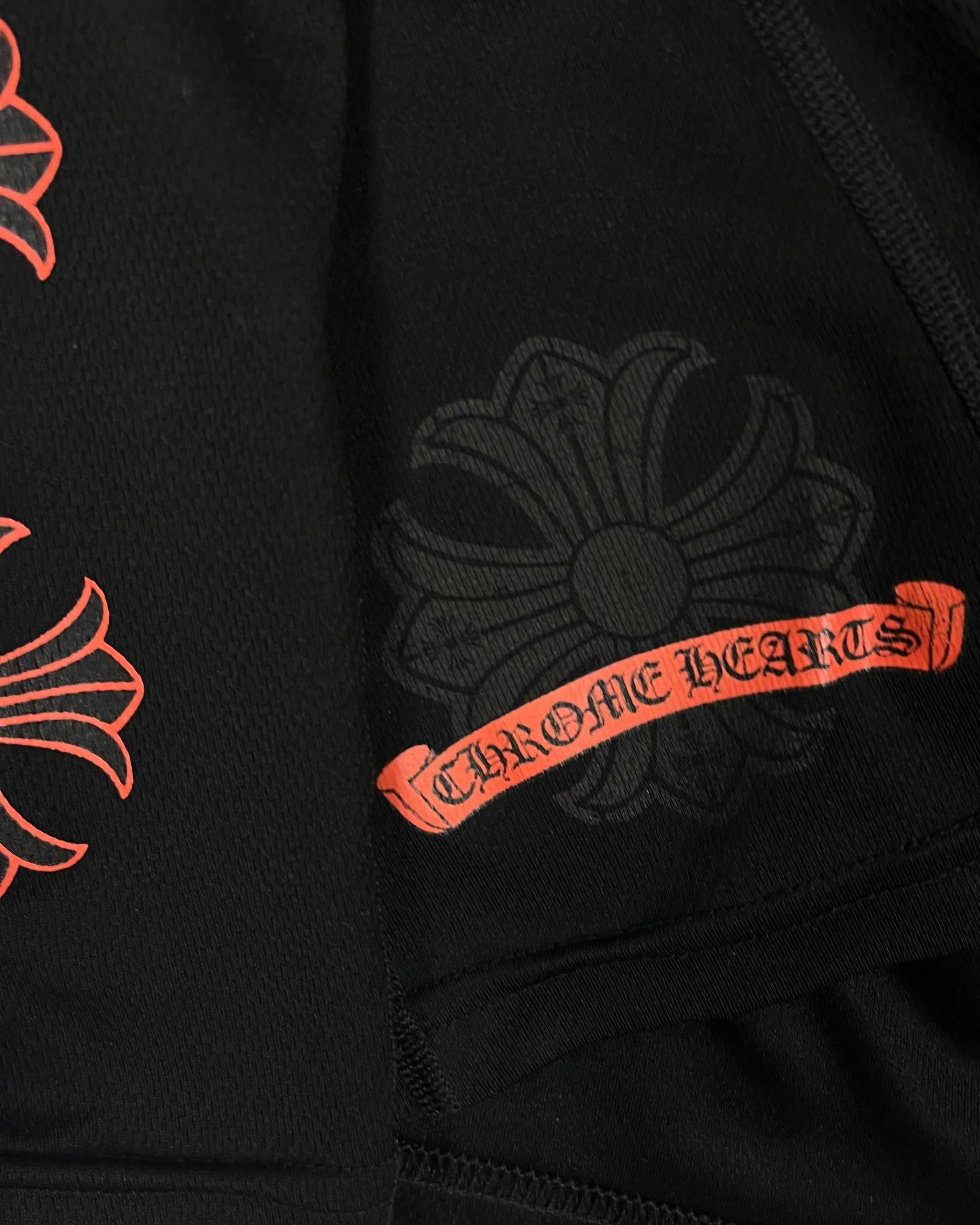 Chrome Hearts Logo Half Zip Fleece