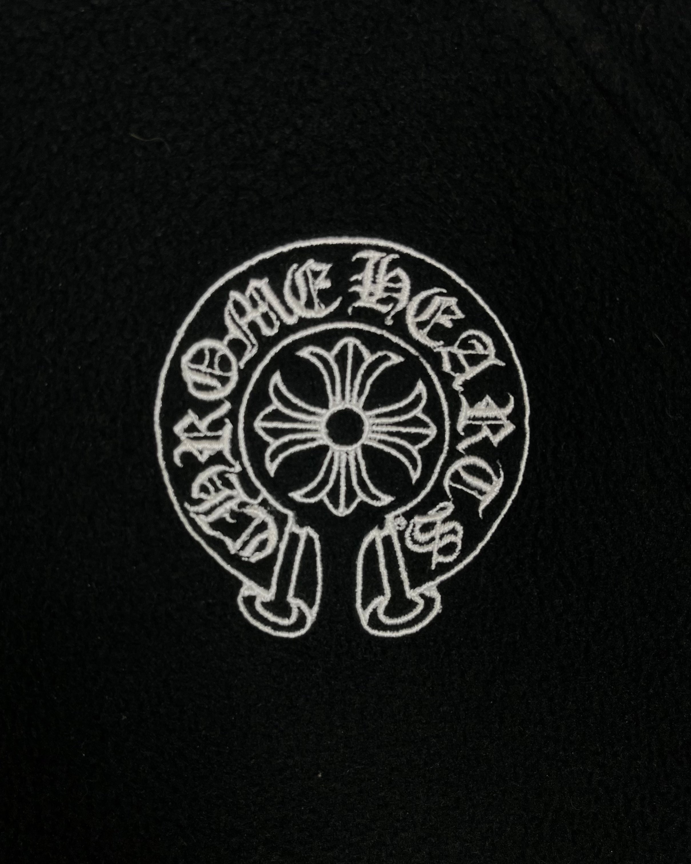 Chrome Hearts Black Fleece Hoodie