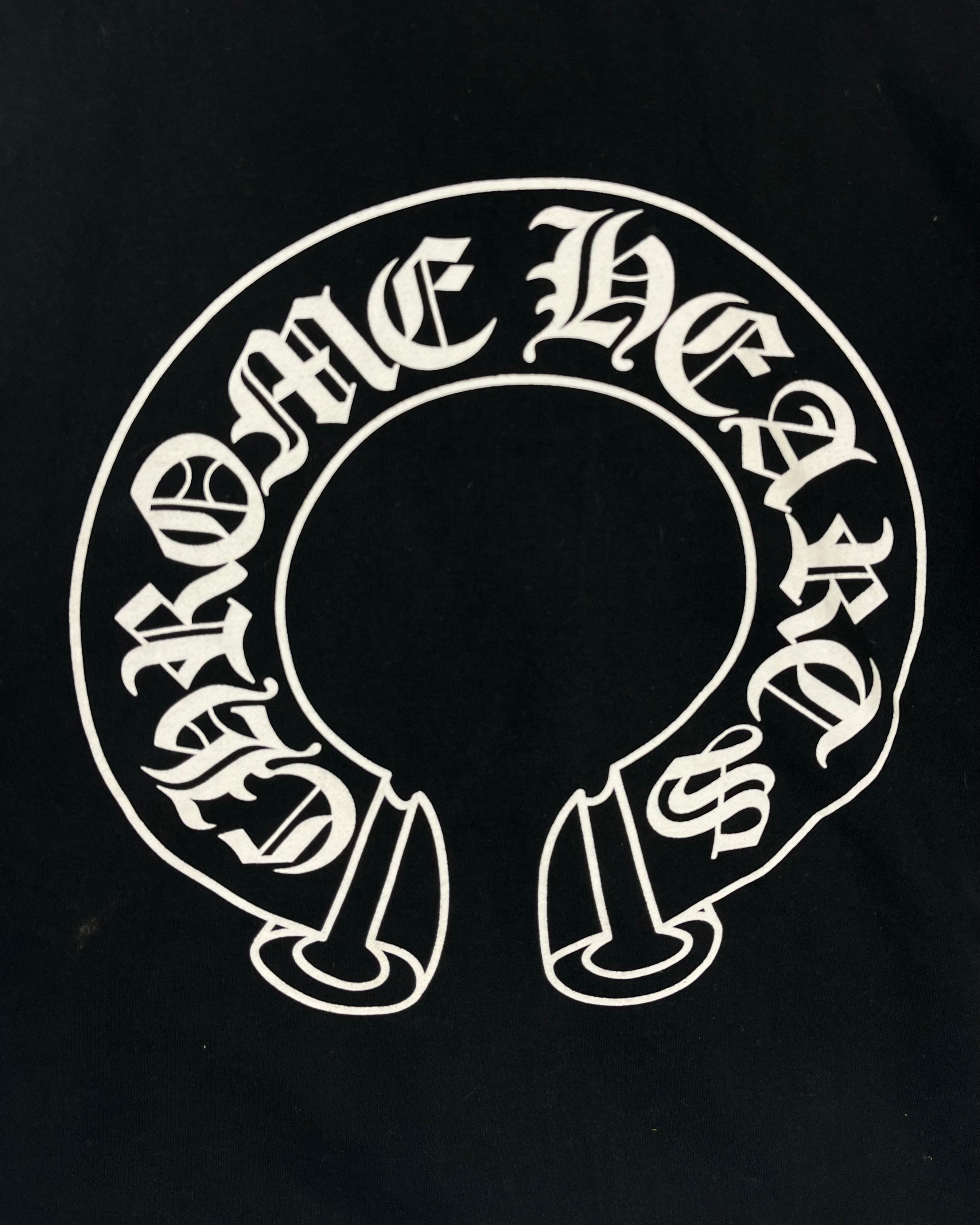 Chrome Hearts Black Dagger Logo Hoodie