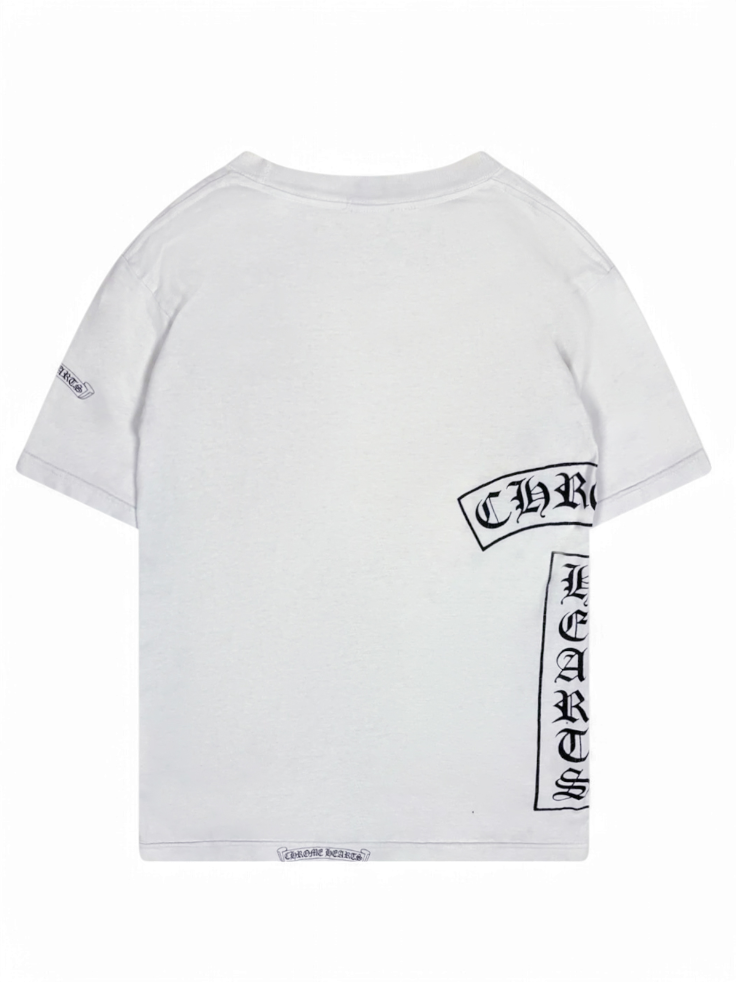 Chrome Hearts White Cross Logo Tee