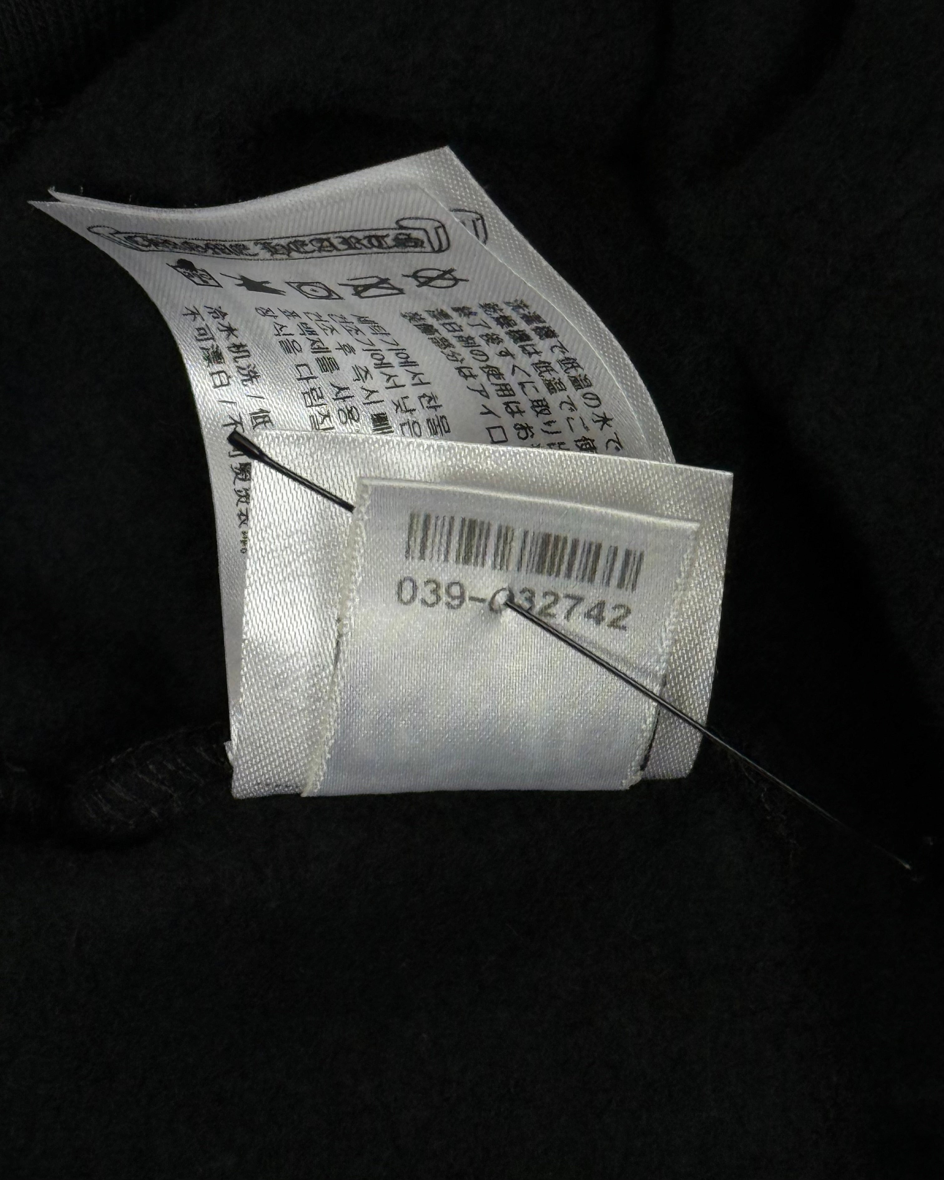 Chrome Hearts x FOTI Black Multi Color Thermal Zip Up Hoodie