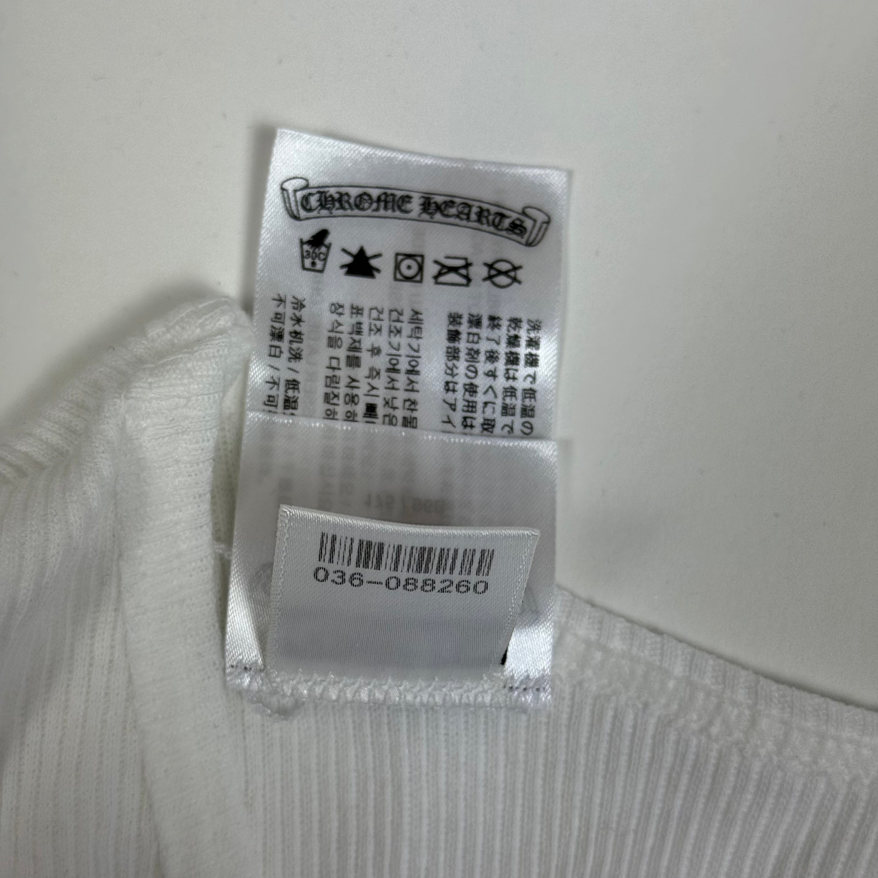 Chrome Hearts T-Bar Pink White Tank Top