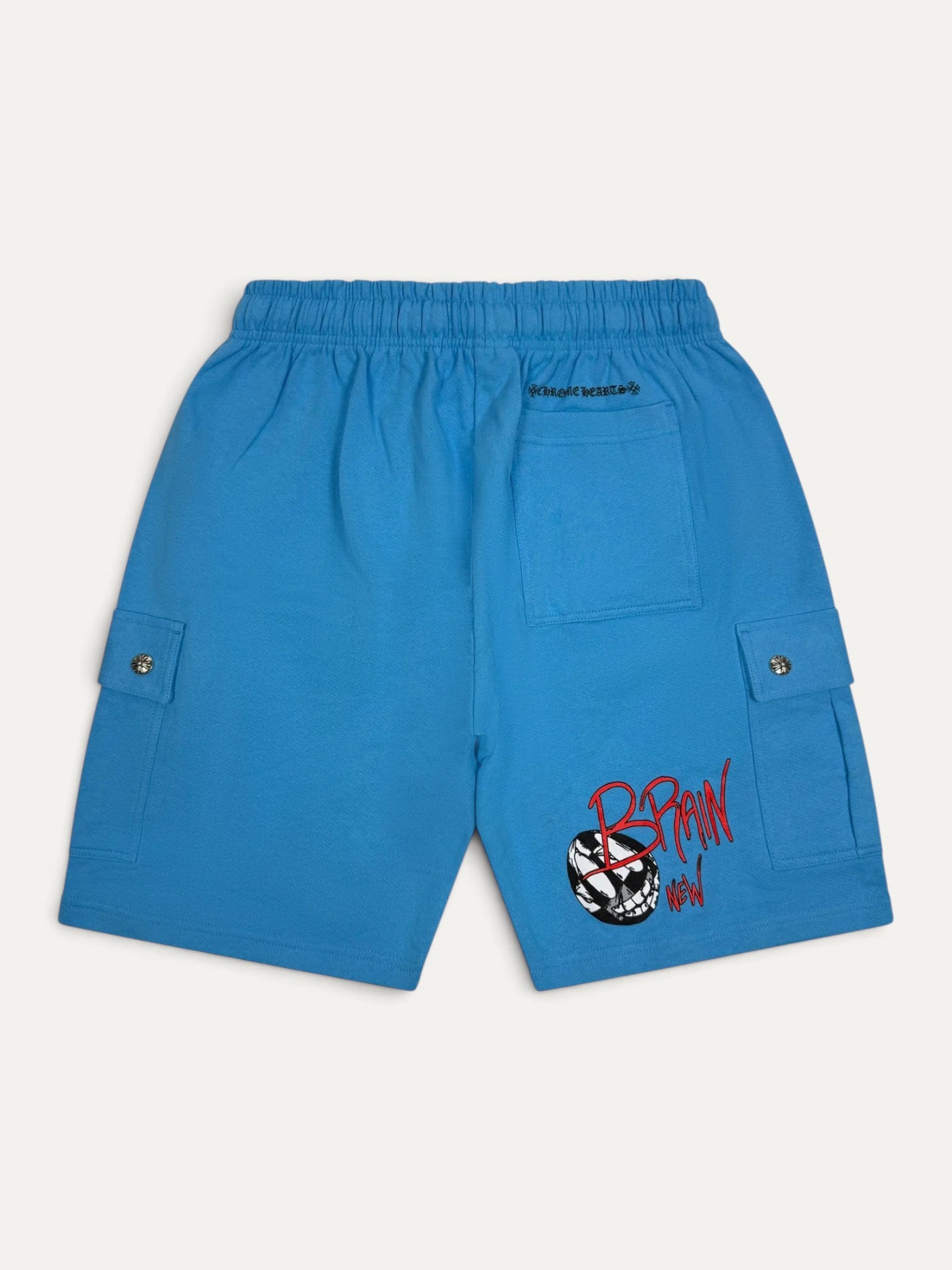 Chrome Hearts Matty Boy 'Brain New' Blue Shorts