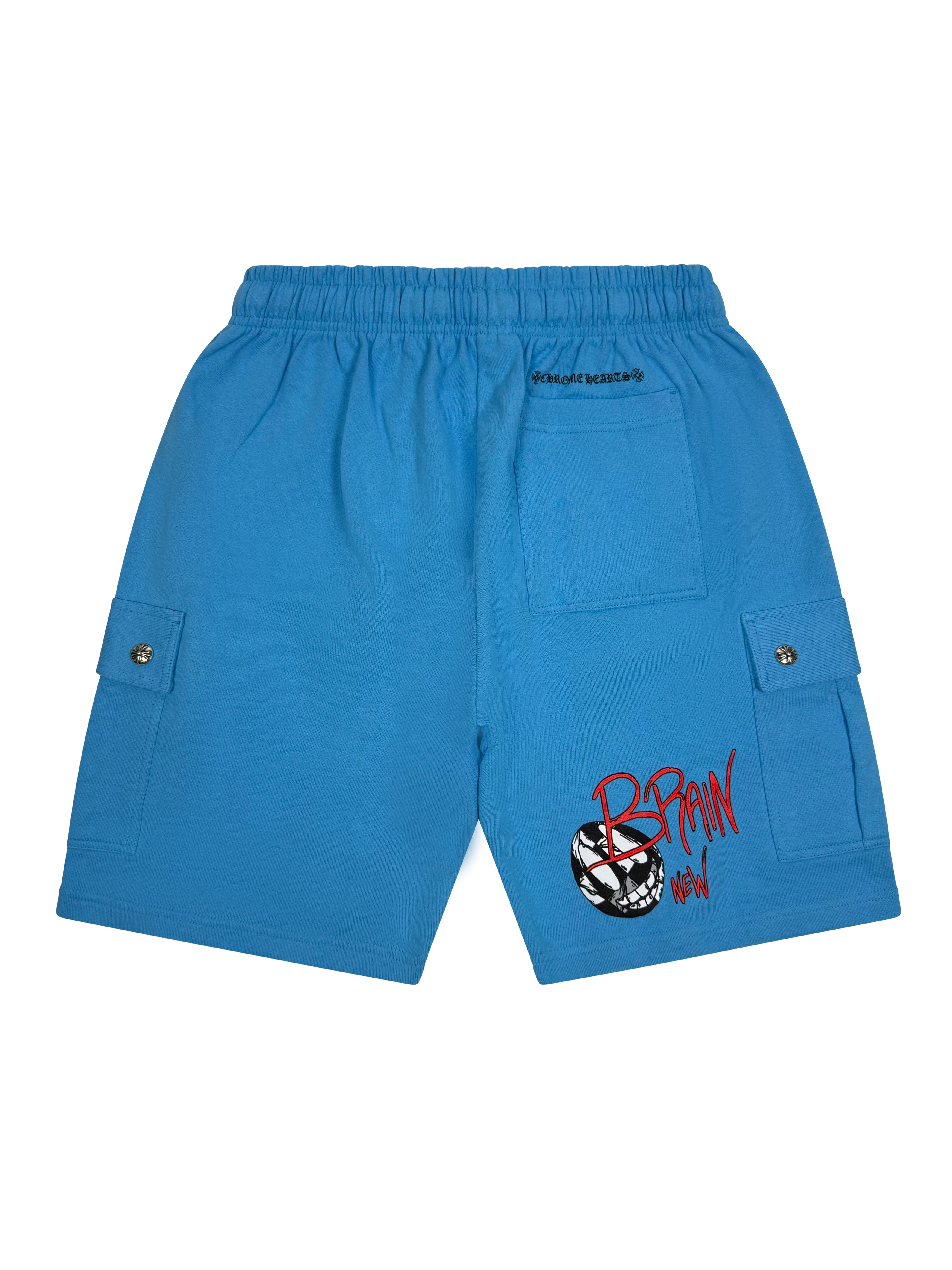 Chrome Hearts Matty Boy 'Brain New' Blue Shorts