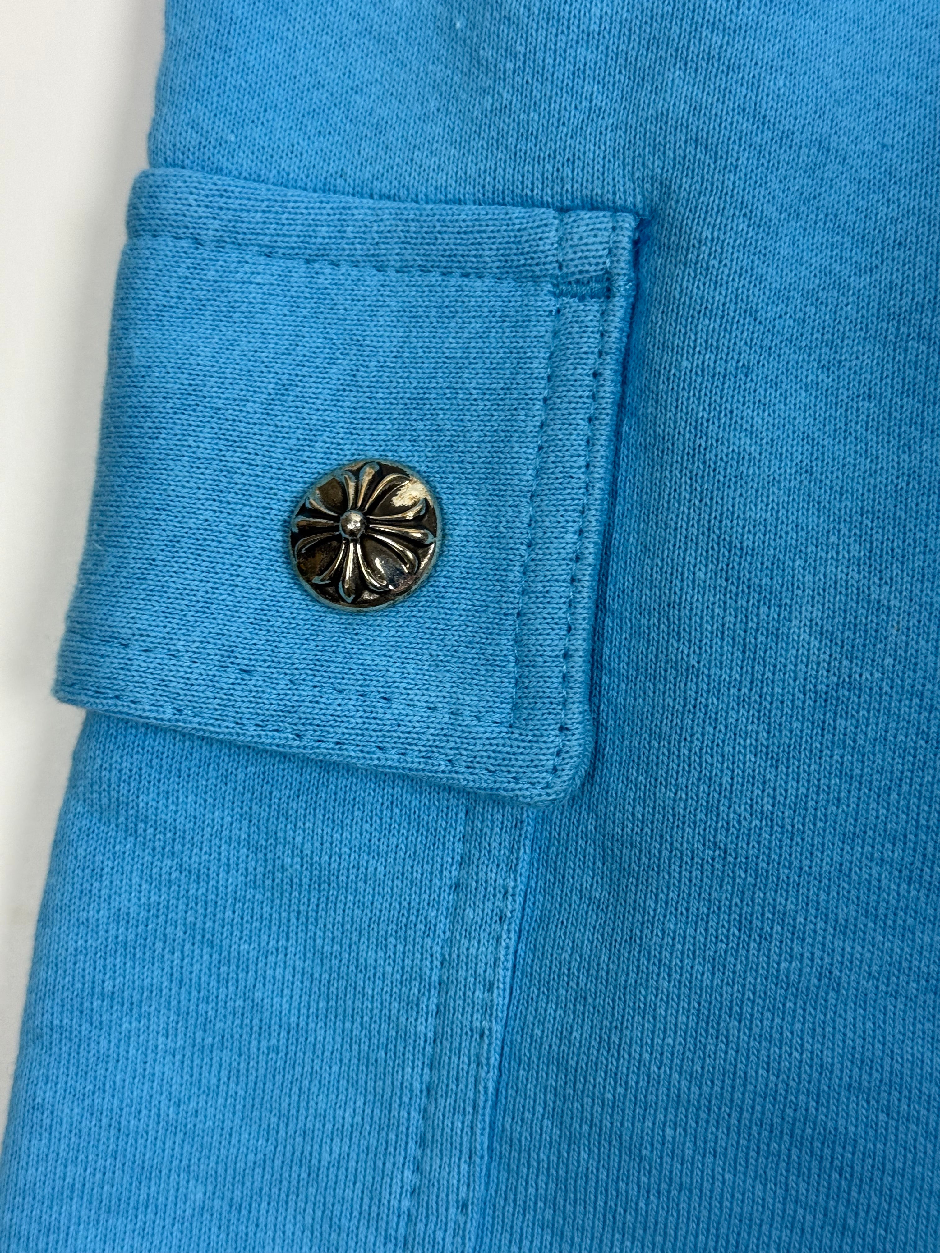Chrome Hearts Matty Boy 'Brain New' Blue Shorts