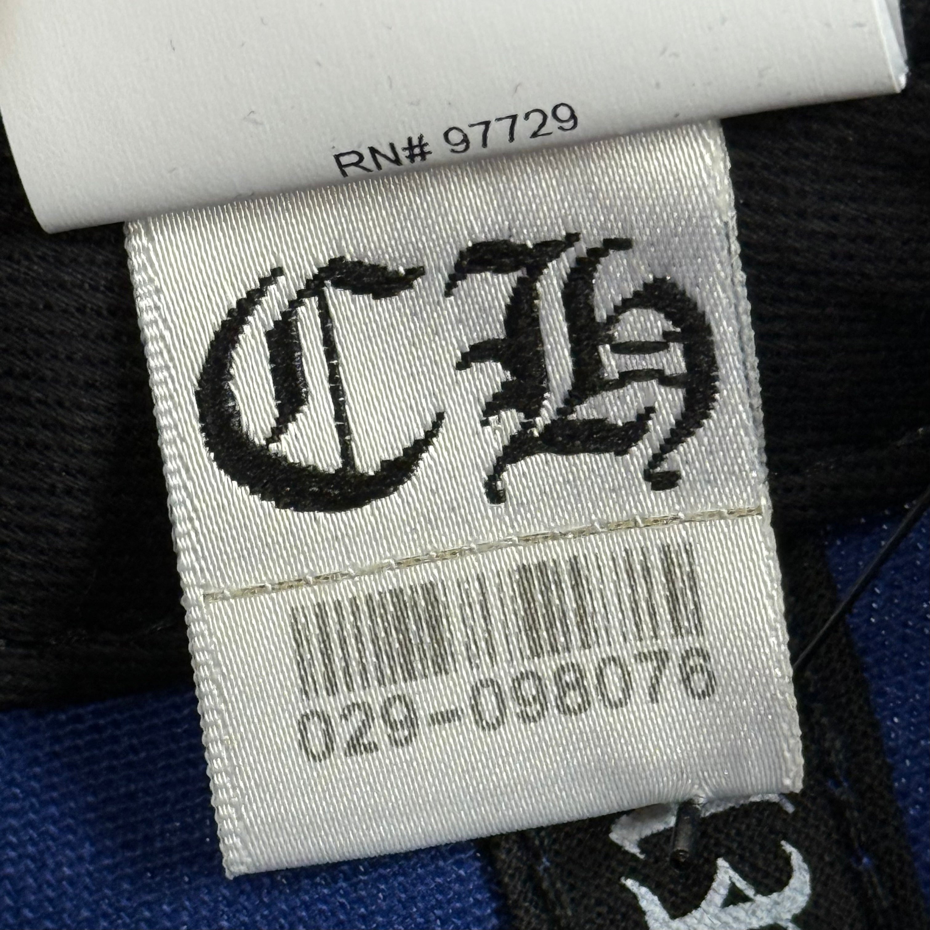 Chrome Hearts CH Blue Orange Silver Button Cap