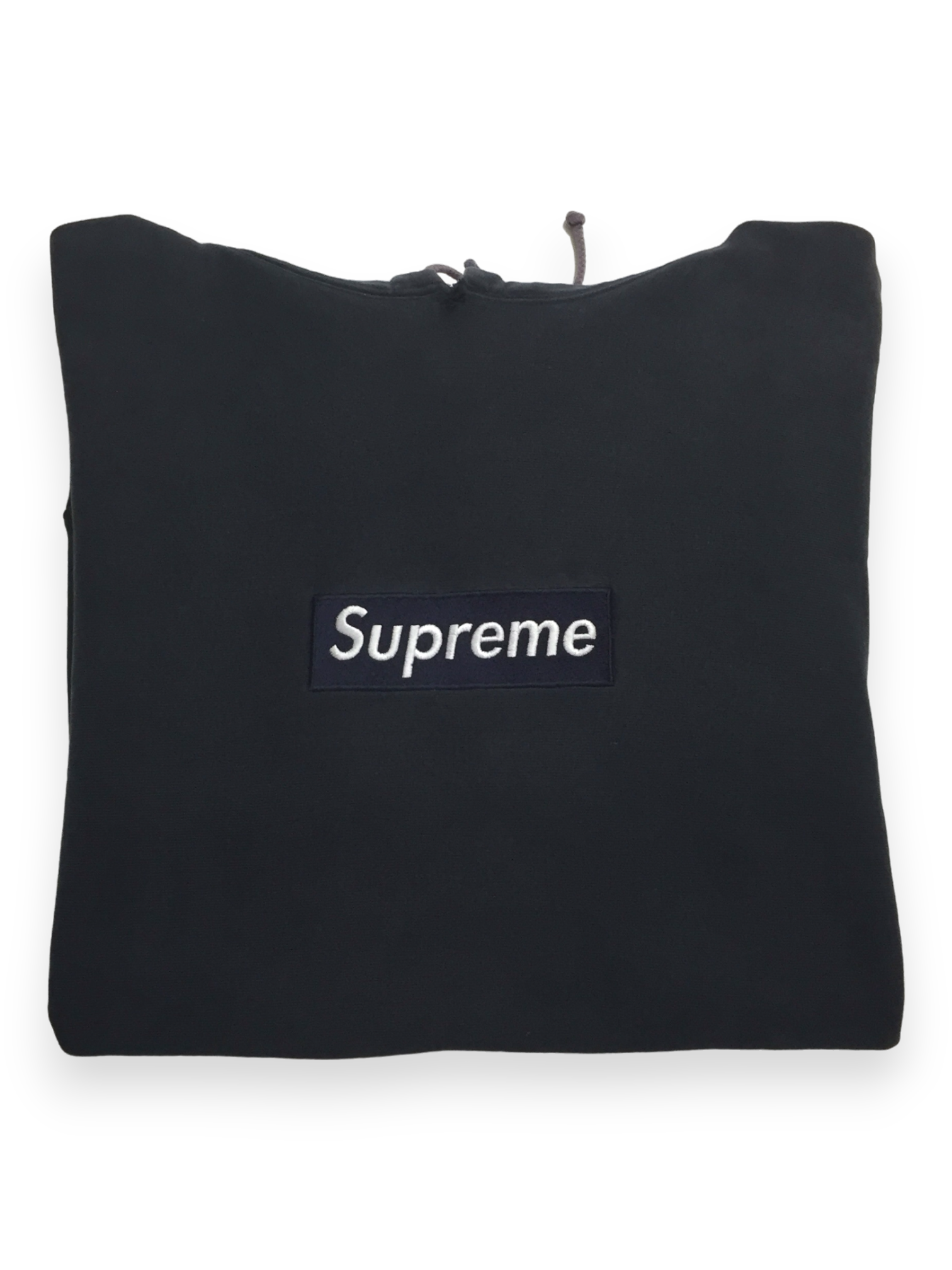 2003 Supreme Navy Box Logo Hoodie
