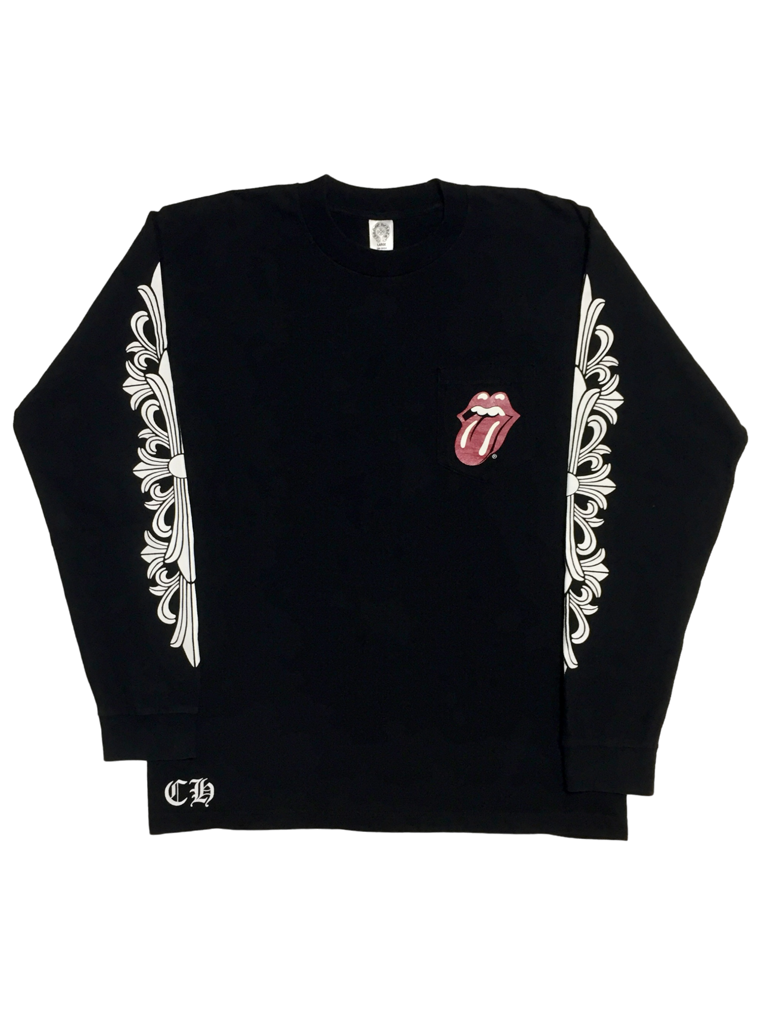 Chrome Hearts Rolling Stones Black Longsleeve
