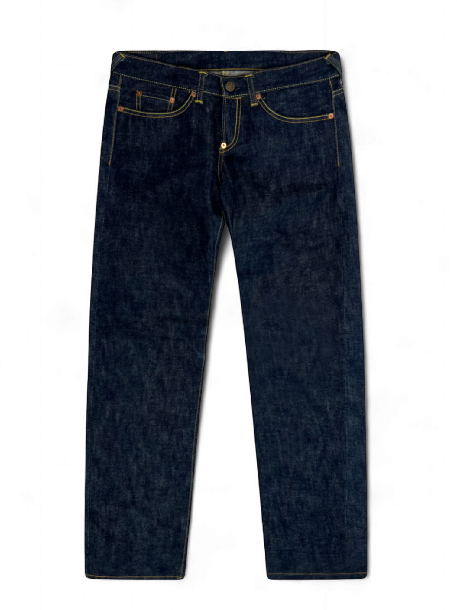 Evisu Pink Seagull Logo Denim Jeans