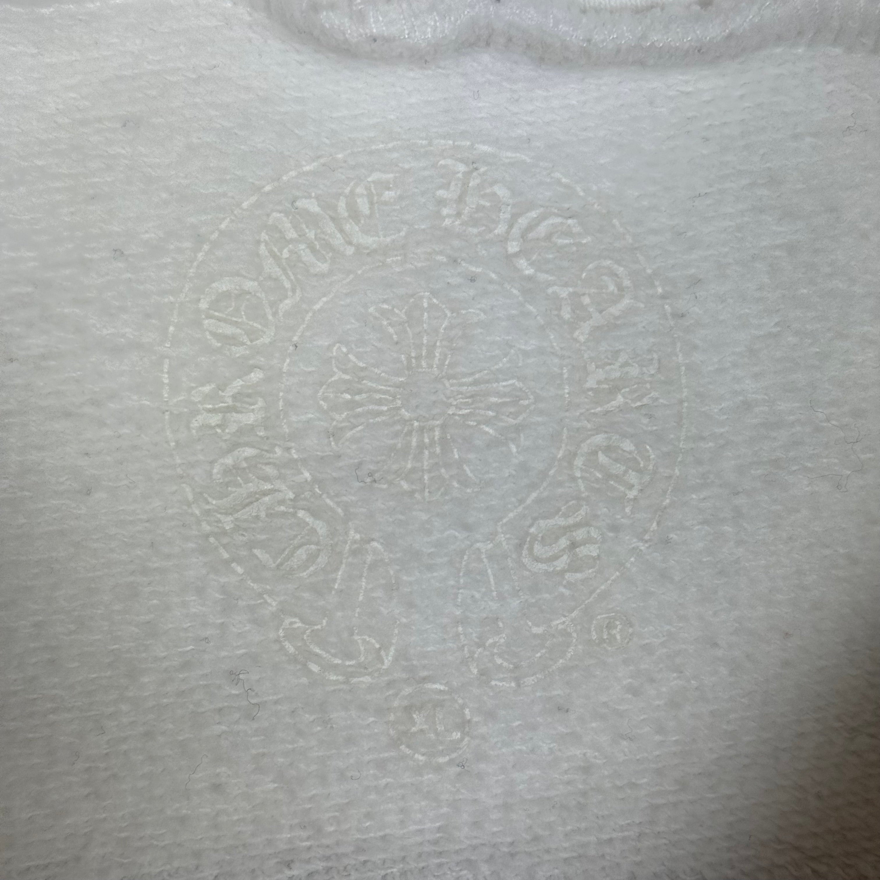 Chrome Hearts Punk Munk Friends and Family Pink White Hoodie