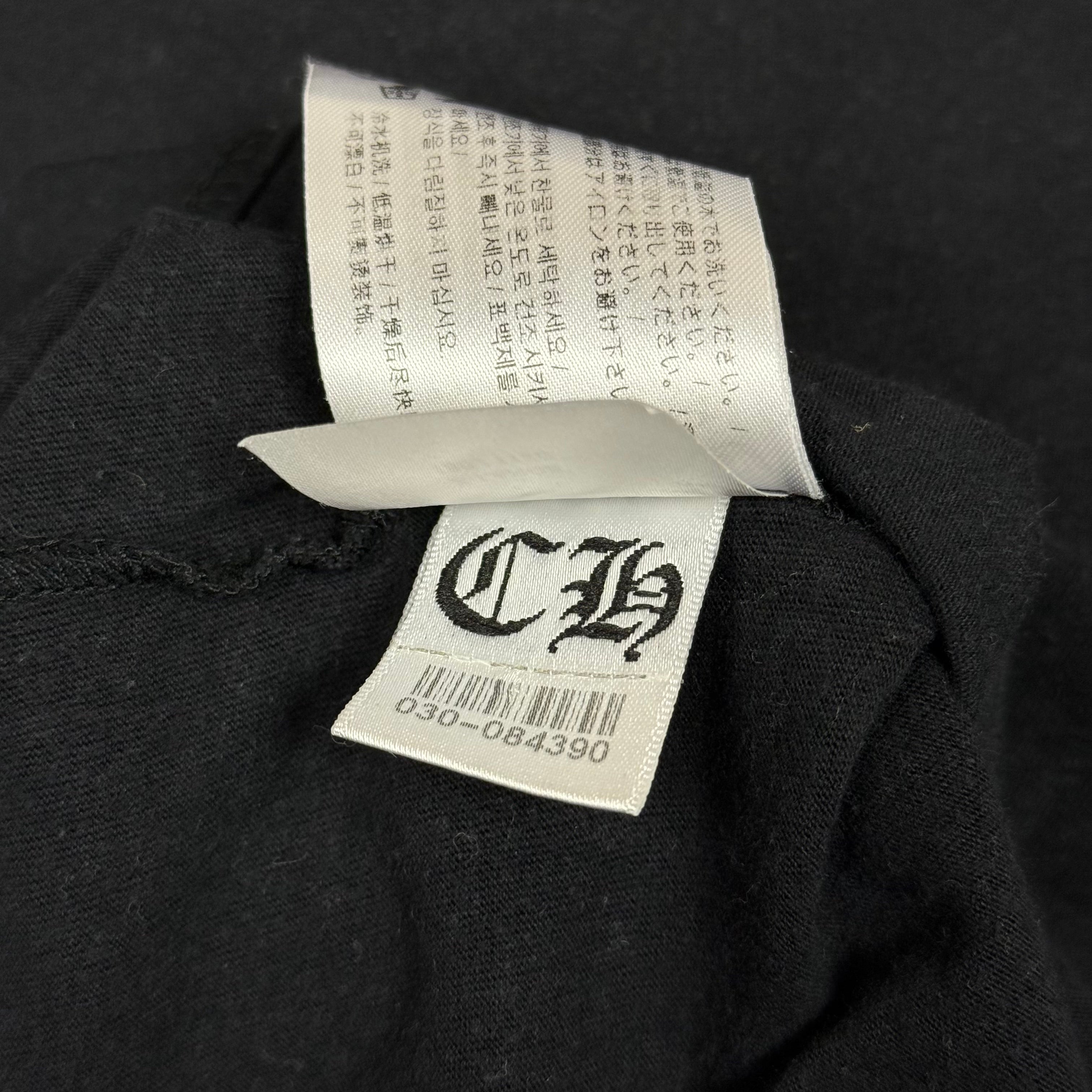 Chrome Hearts Black American Flag Dagger Tee
