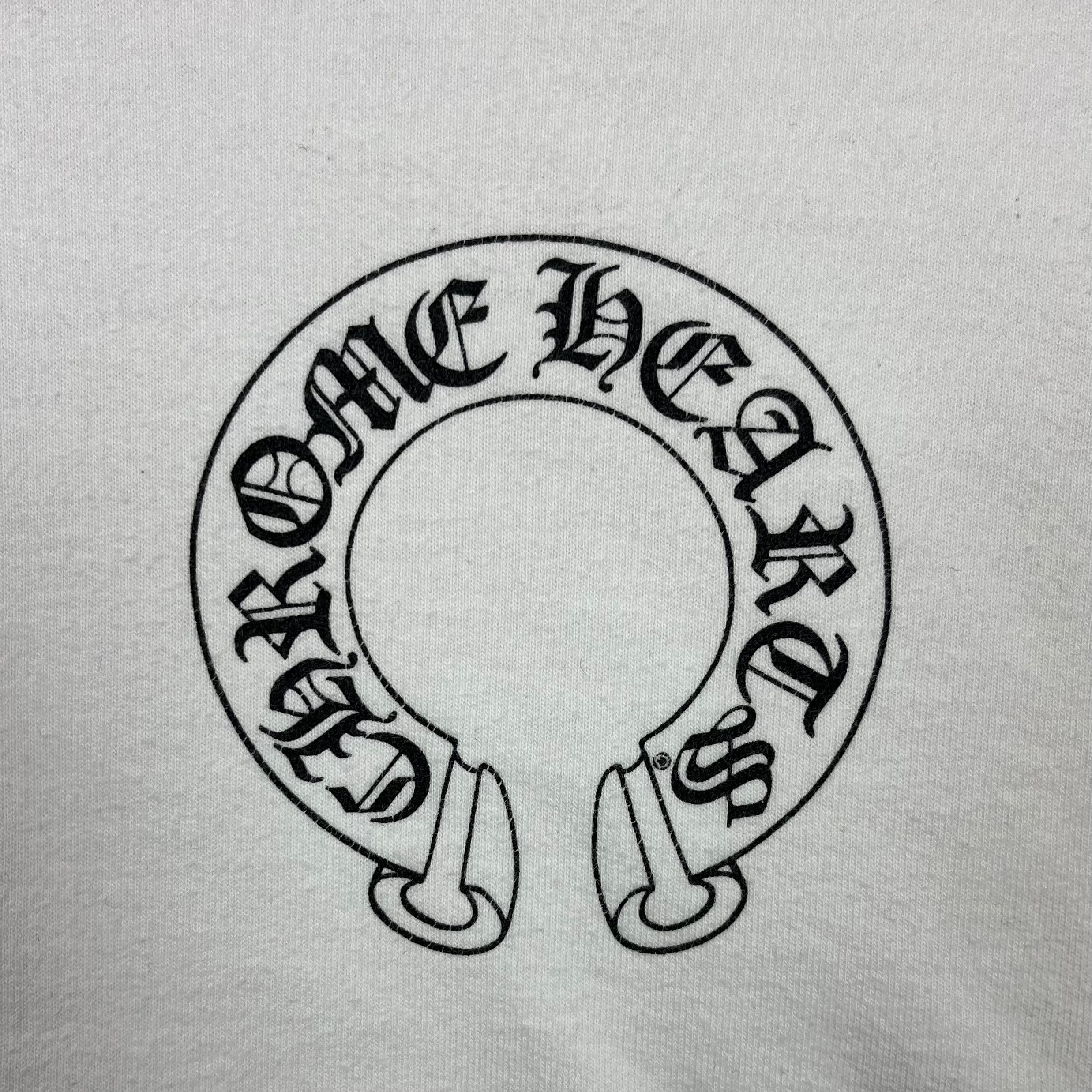 Chrome Hearts White Matty Boy Hoodie